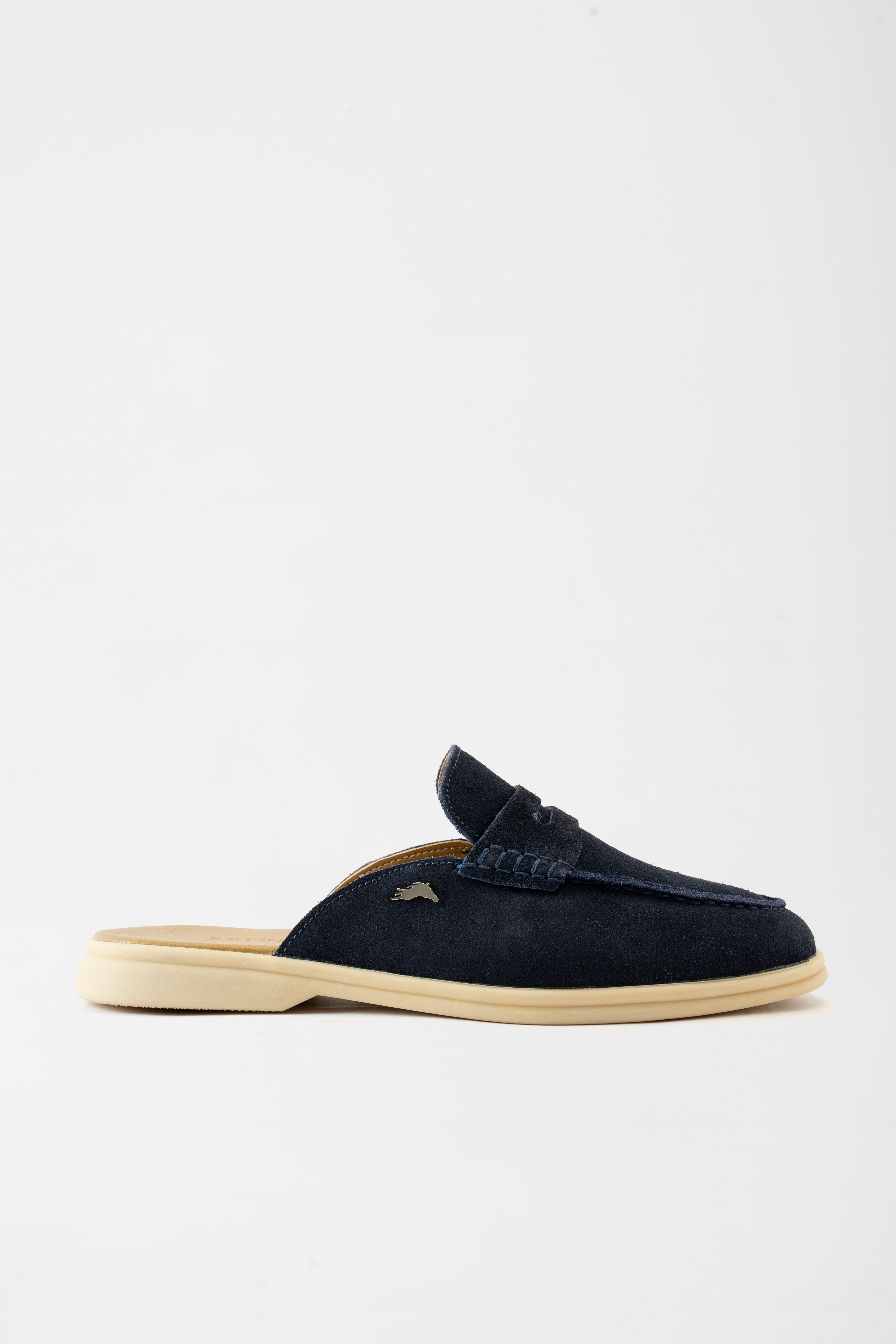 Portofino Mule - Navy