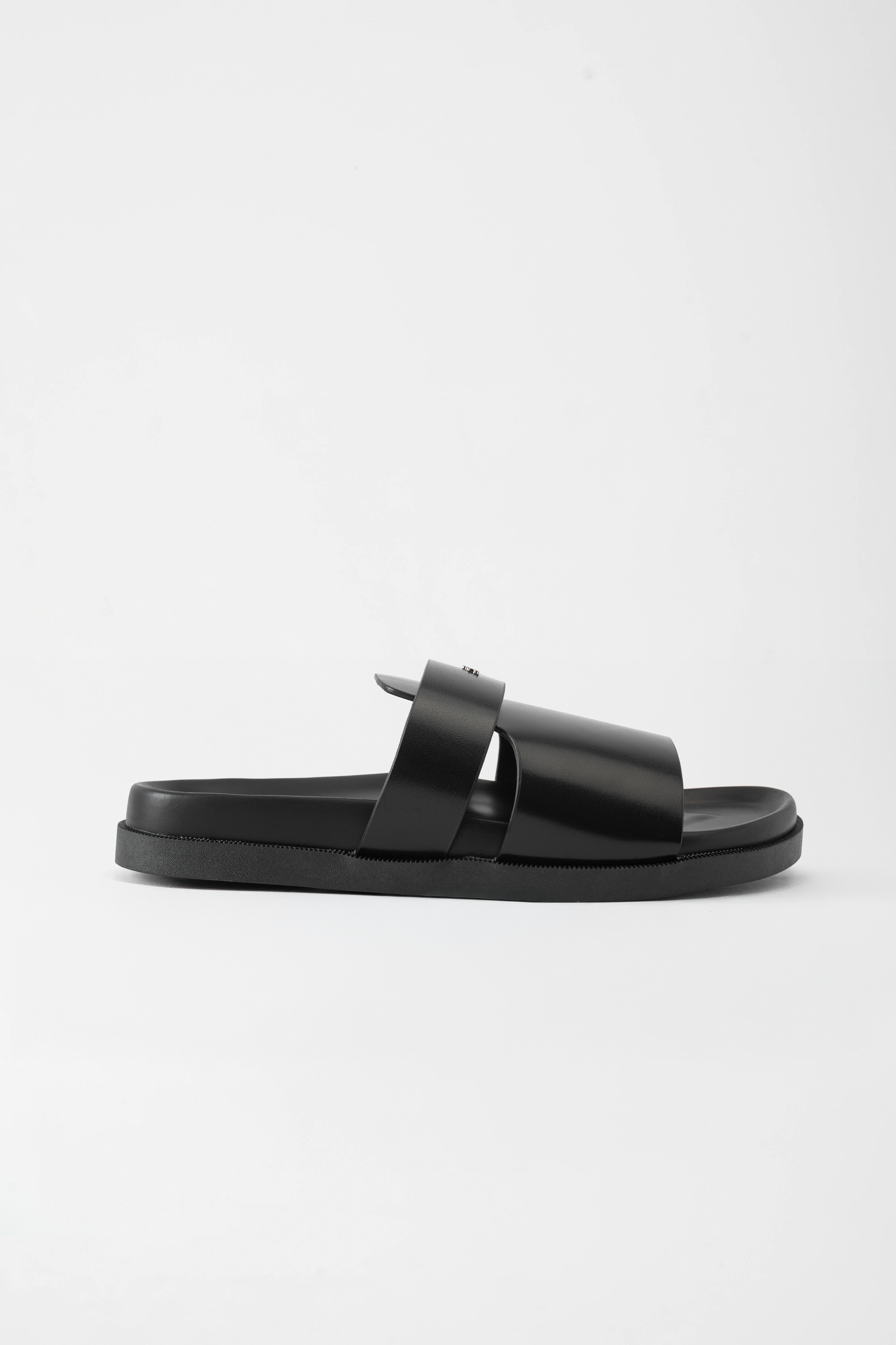 Tiber S Single Slippers - Black
