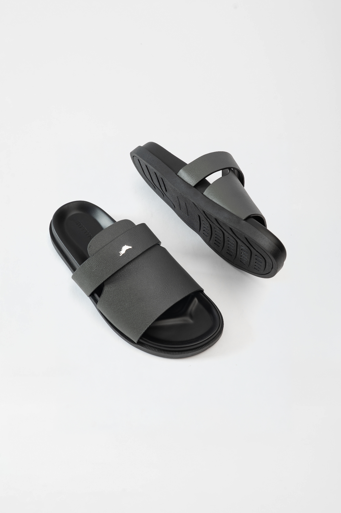 Tiber S Single Slippers - Grey