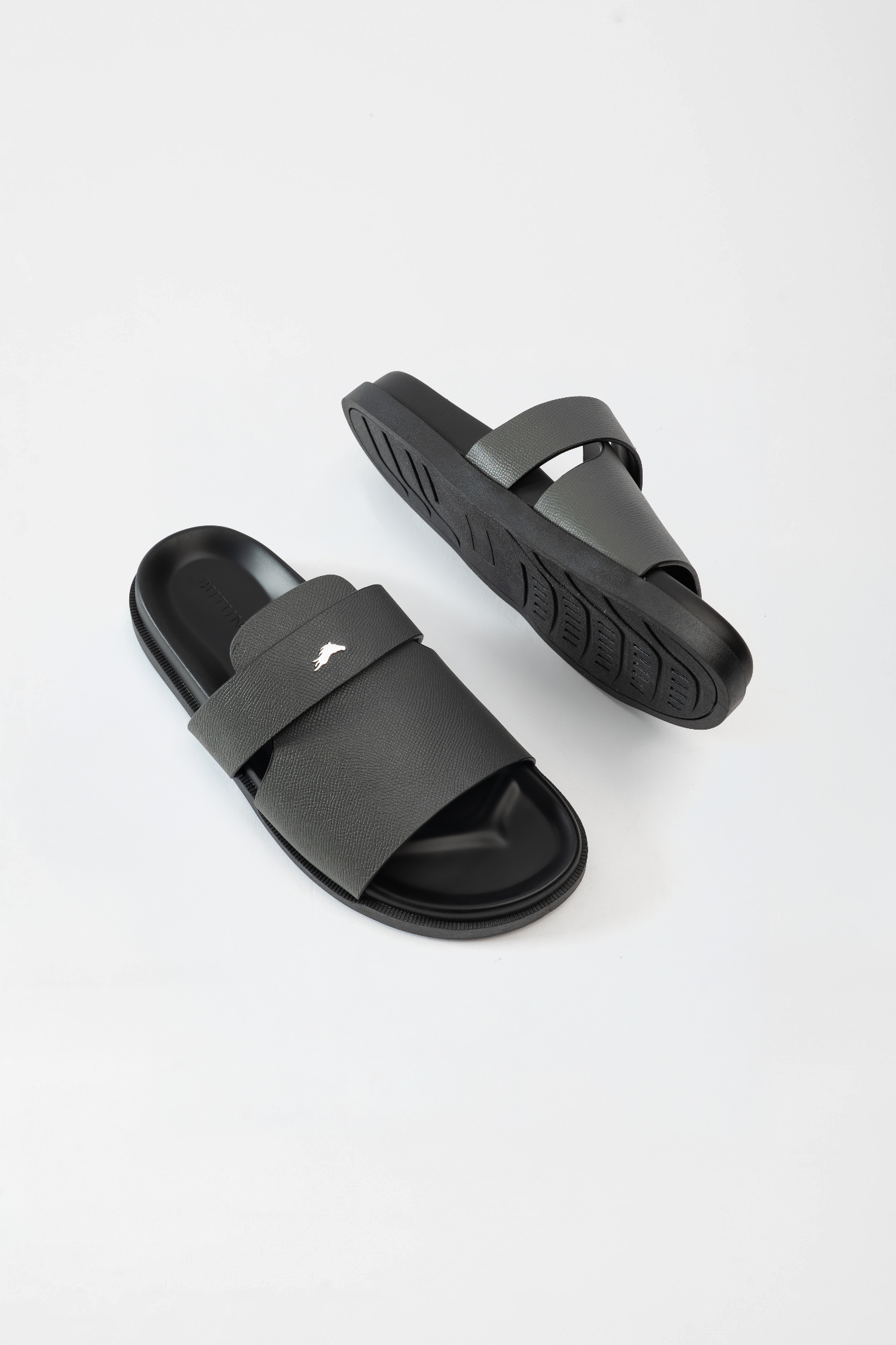 Tiber S Single Slippers - Grey