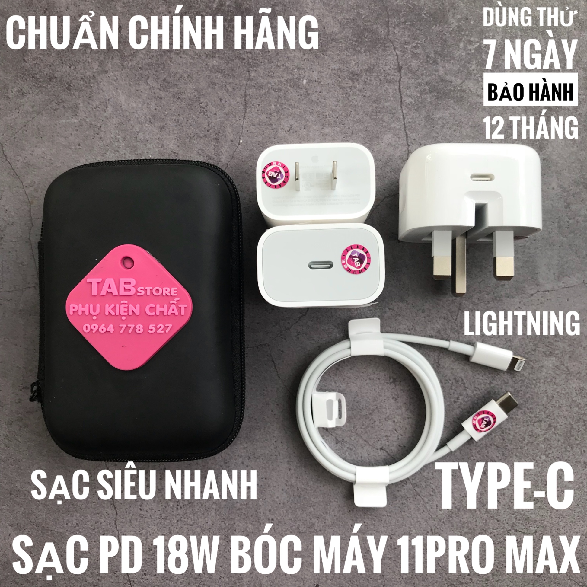 Bộ Sạc 18w Bóc Máy IPhone 11Pro Max