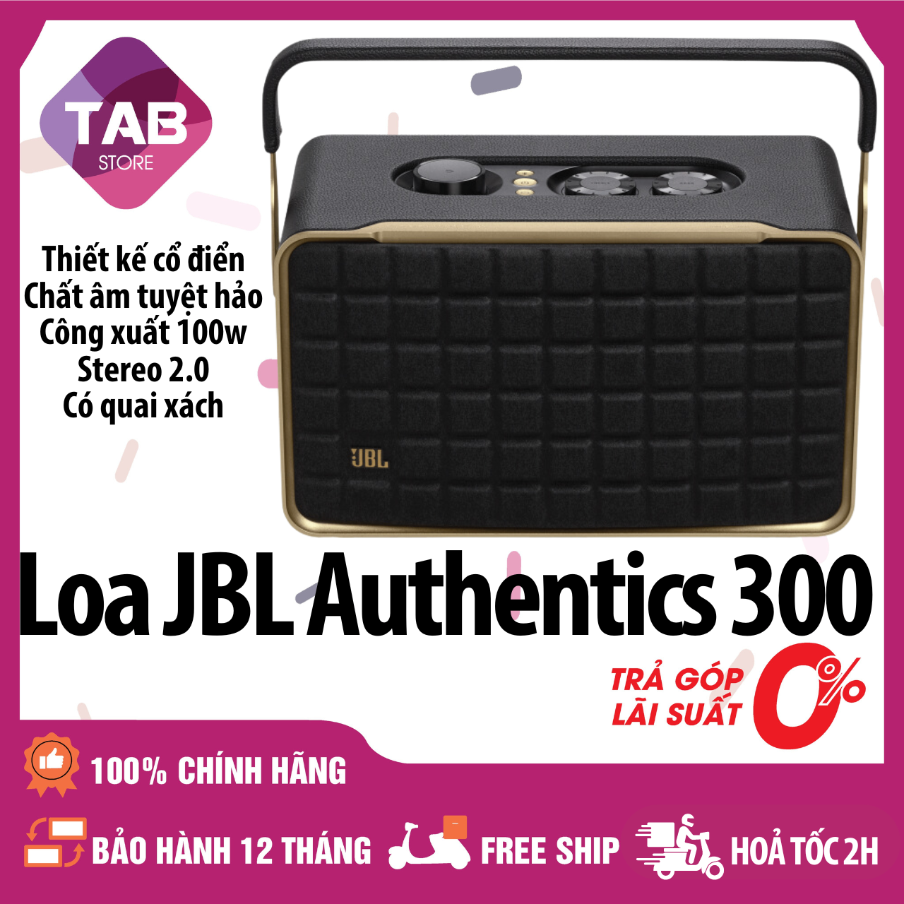 Loa JBL Authentics 300 New Chính Hãng - Bảo Hành 12 Tháng - Authentics 300