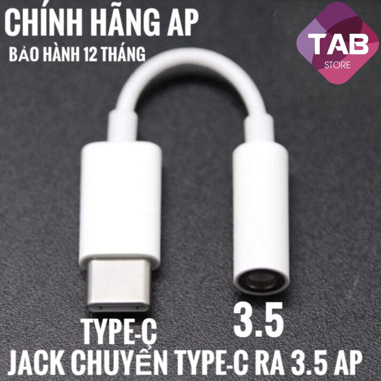 Jack Chuyển Đổi Type-C Sang Jack 3.5 Chính Hãng