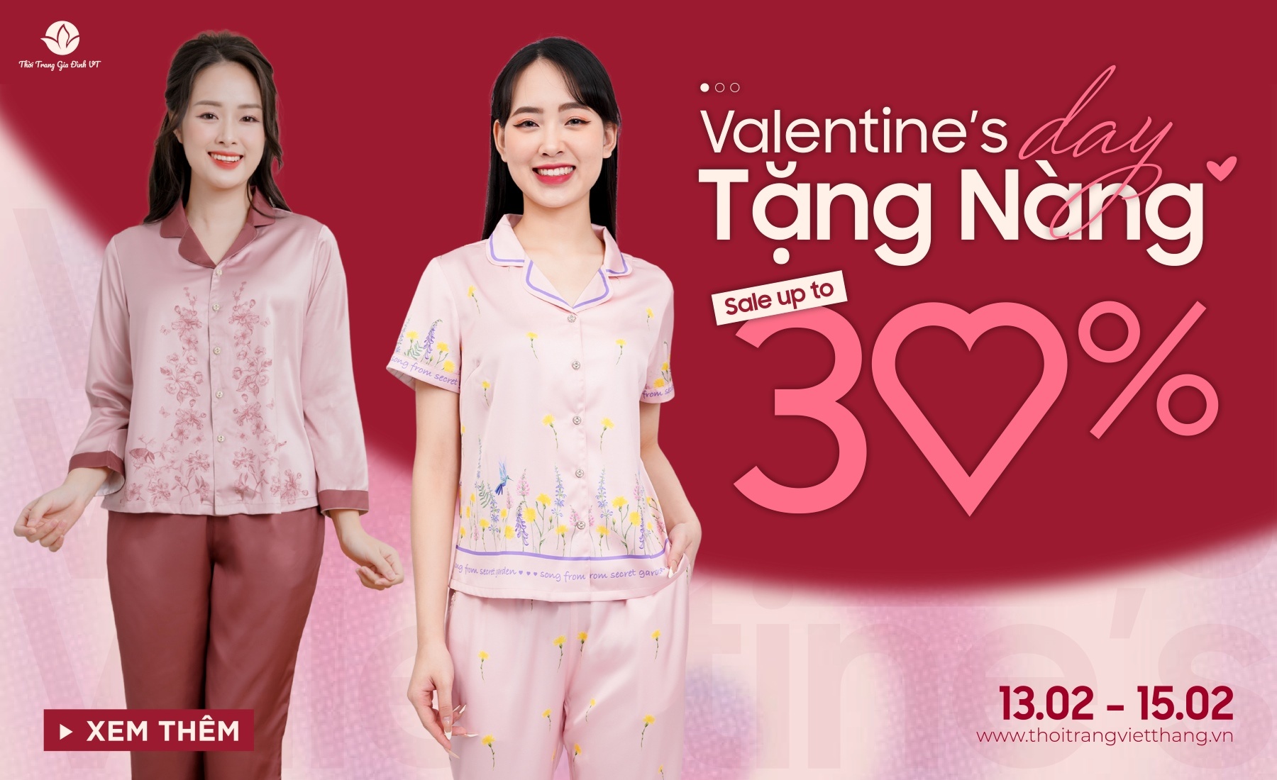 VALENTINE'S DAY - ĐẶC QUYỀN PHÁI ĐẸP | SALE UP TO 30% 💖