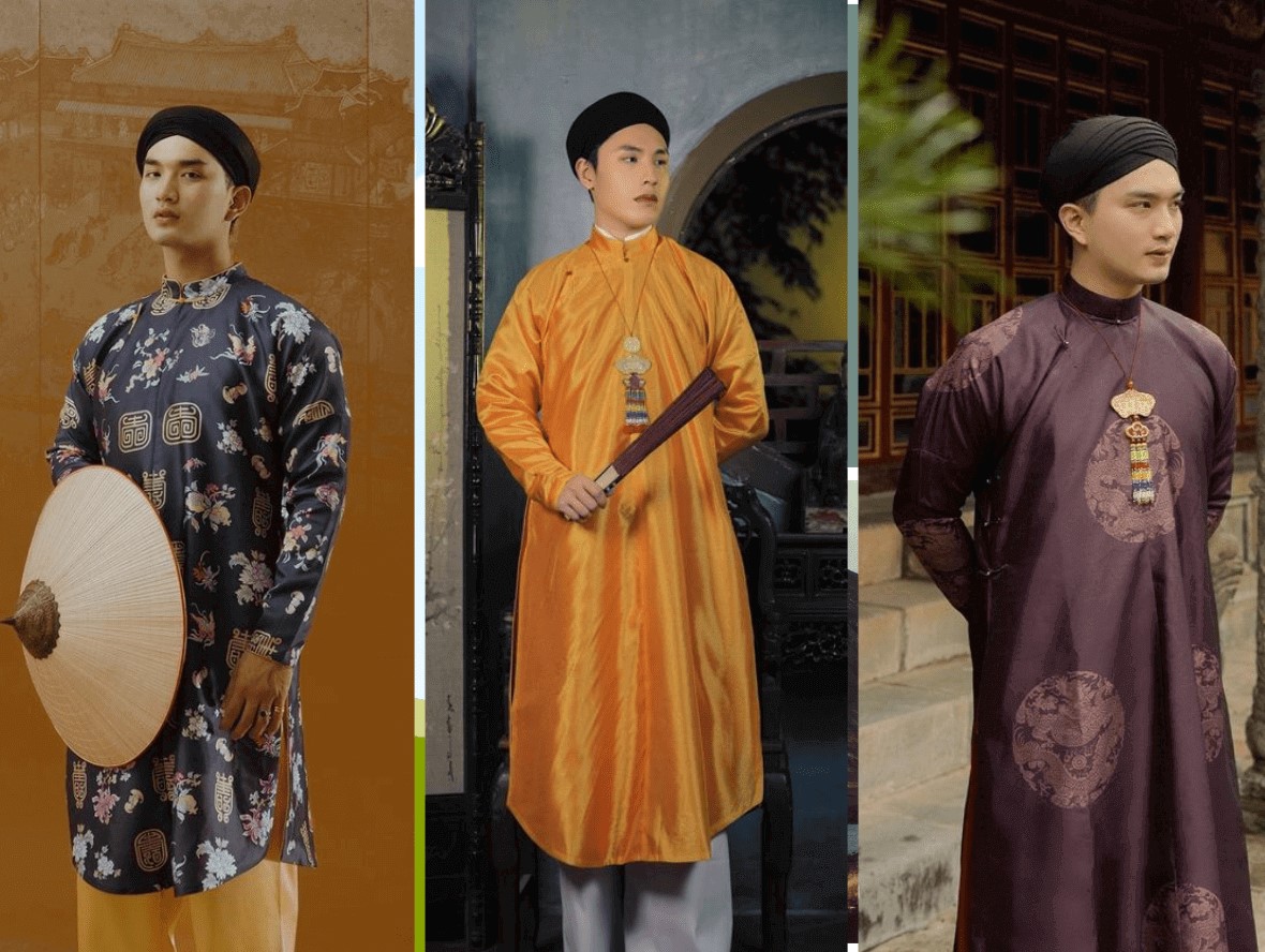 Áo dài nam truyền thống: Vẻ đẹp chuẩn mực và khí chất Việt