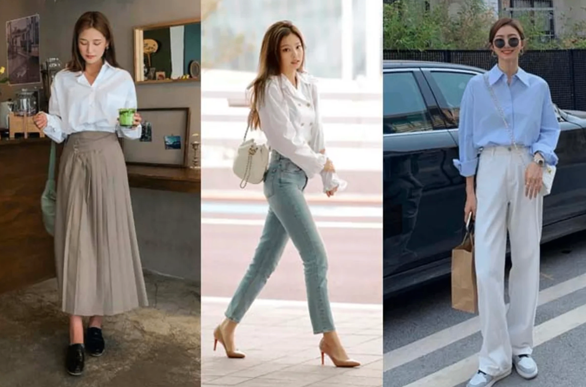 Áo sơ mi mặc với quần gì? Gợi ý 30+ cách phối đồ chuẩn đẹp 2025