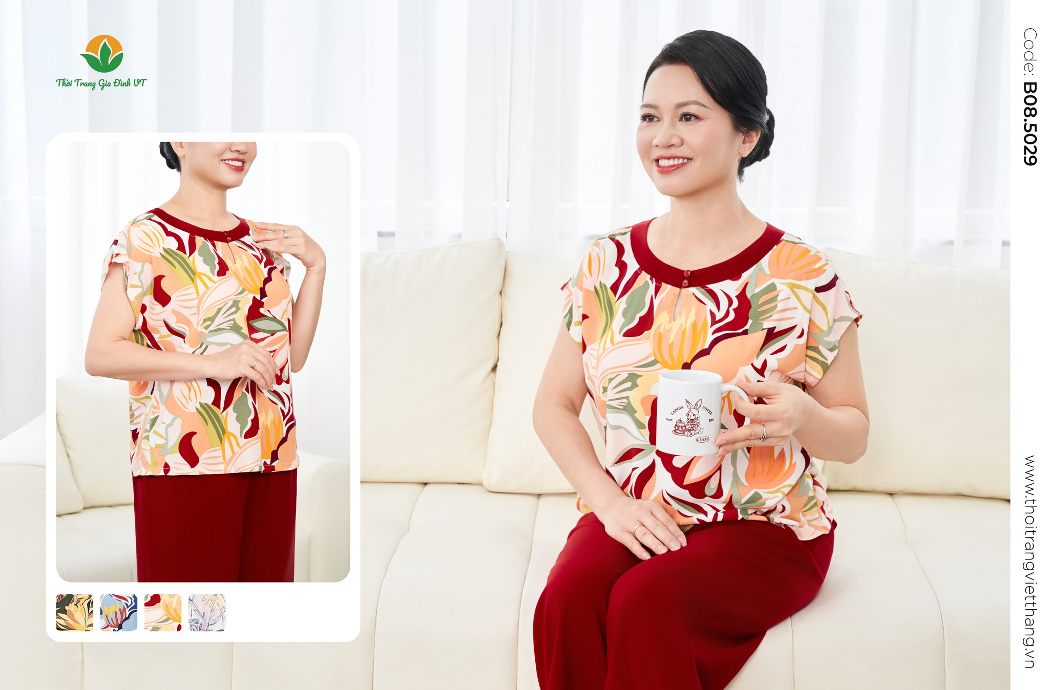 Bí quyết phối đồ thời trang trung niên đẹp, thanh lịch và hiện đại