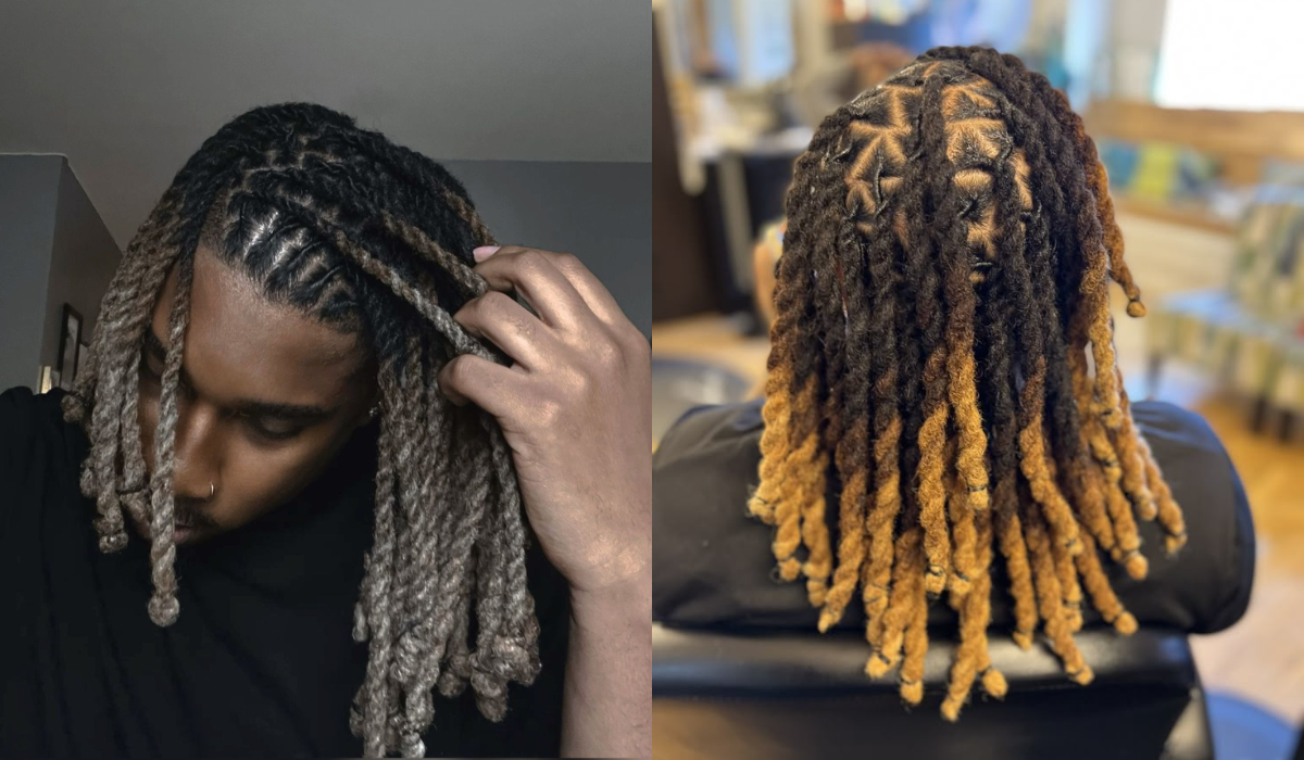Tóc Dreadlock Nhuộm Ombre