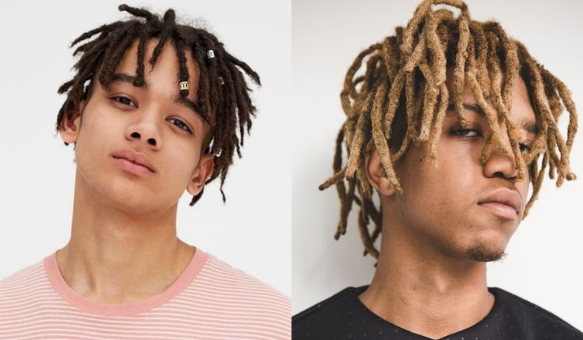 Tóc Dreadlock Ngắn Mái Xéo