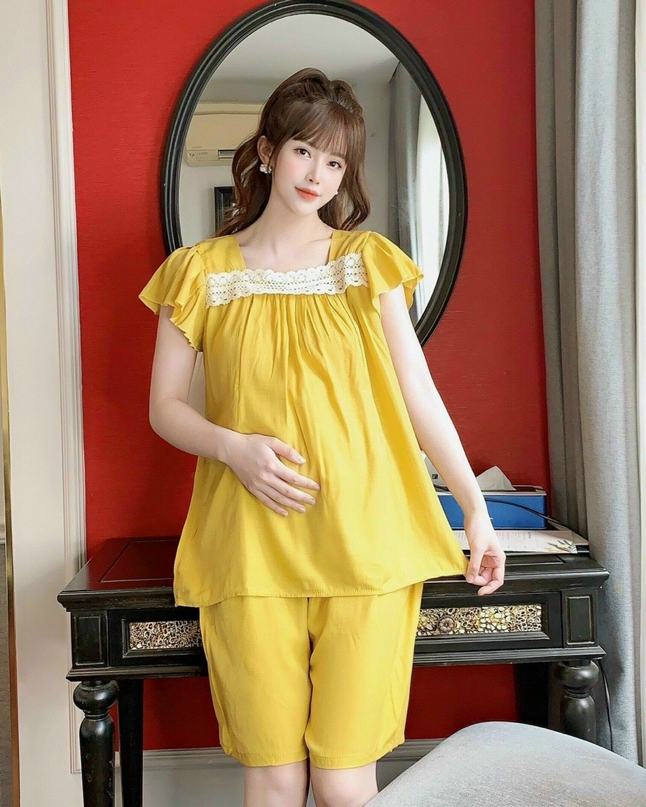 Gợi ý chọn đồ bộ bầu dễ thương: Thoải mái mà vẫn xinh