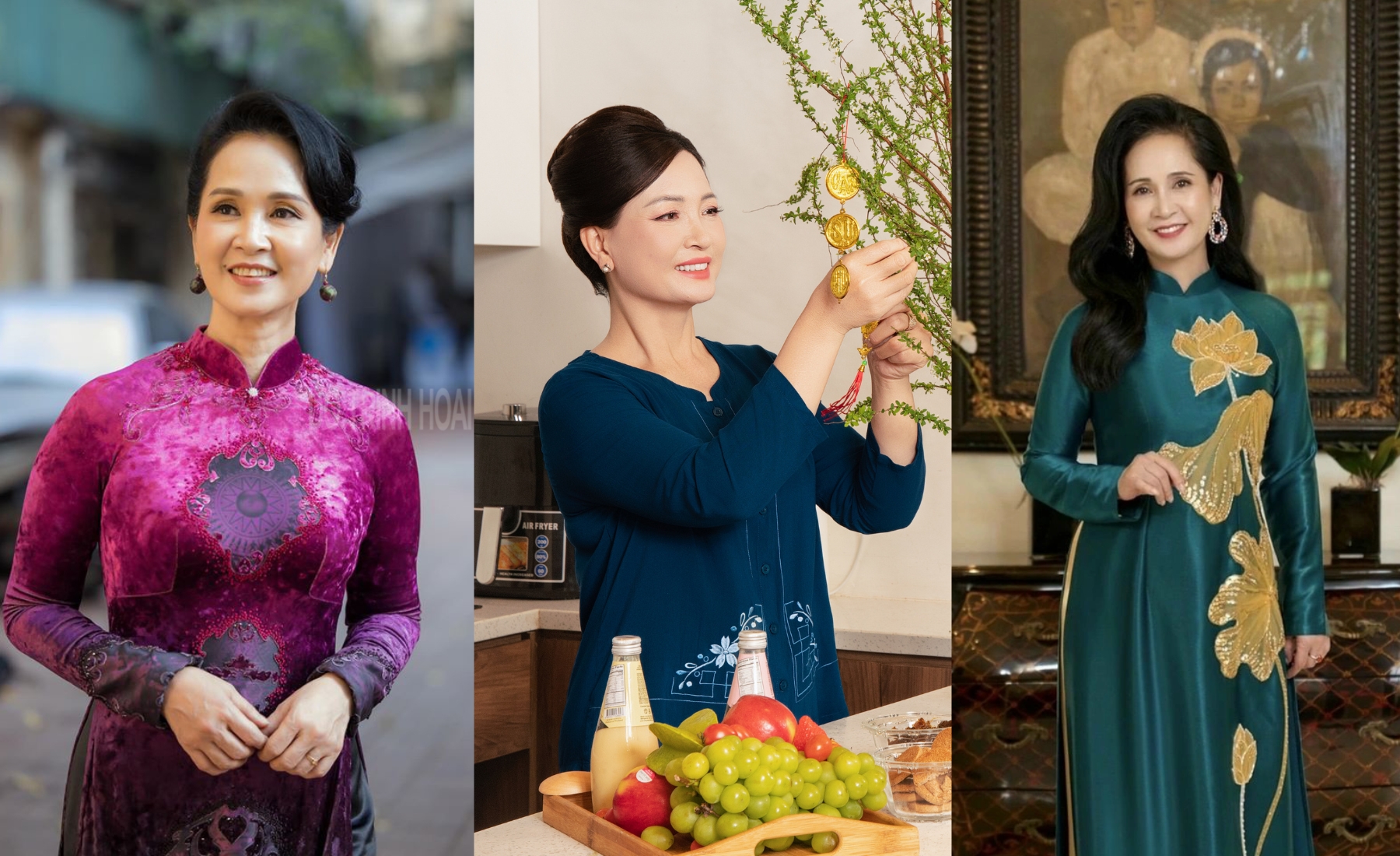 Top 99+ Mẫu Áo Dài Trung Niên Sang Trọng, Tôn Dáng Quý Phái
