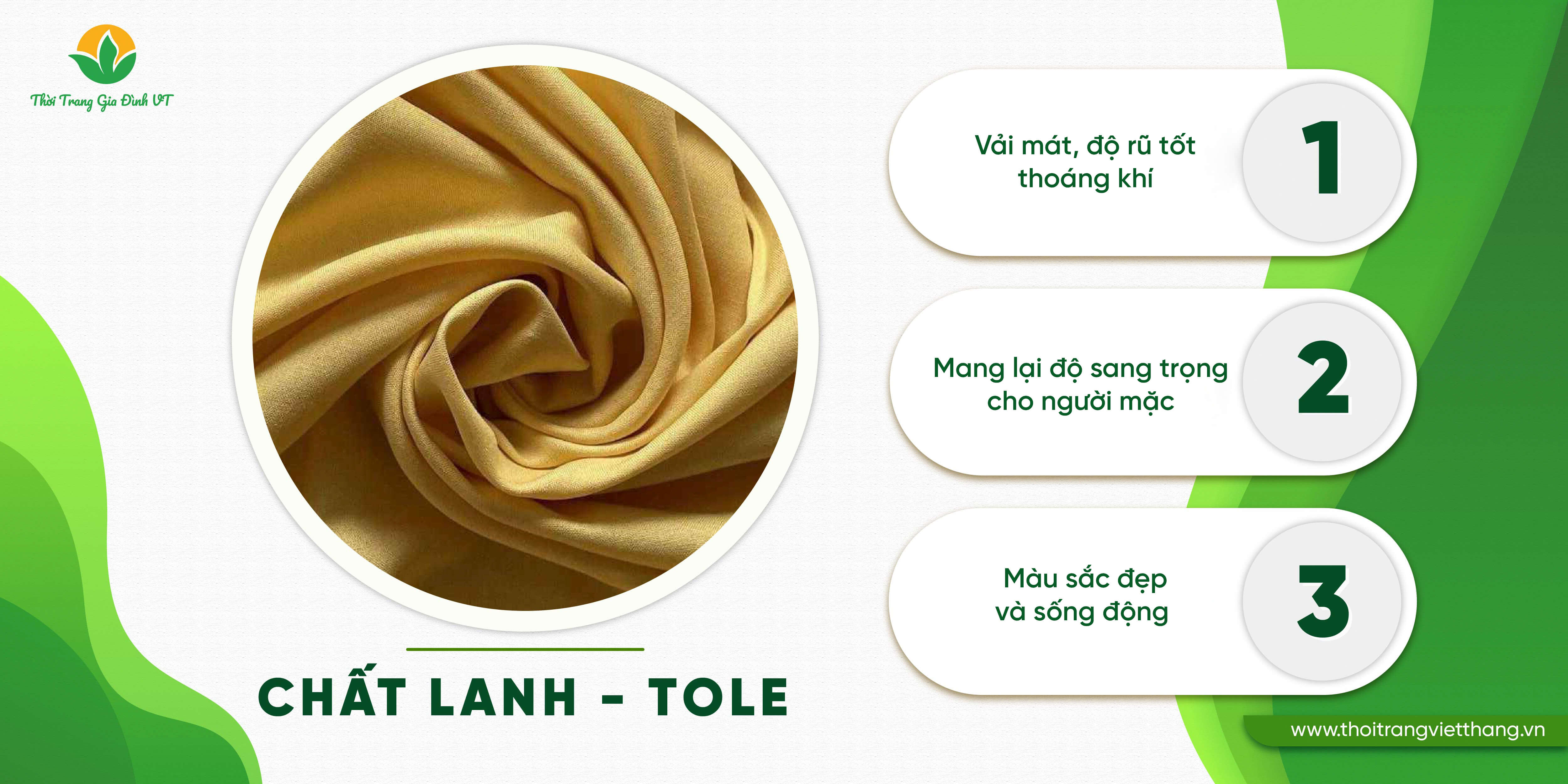 dac-tinh-vai-lanh-tole