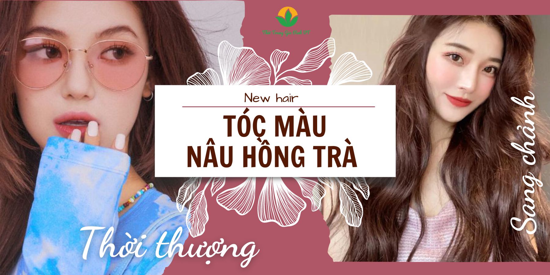 màu nâu hồng trà