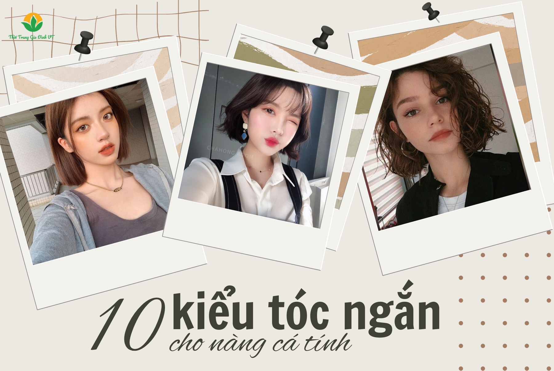 những kiểu tóc ngắn nữ cá tính