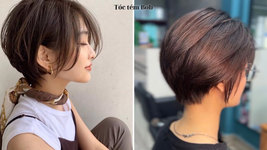 Nếu bạn là cô nàng cá tính, hãy một lần thử kiểu tóc tém Bob.