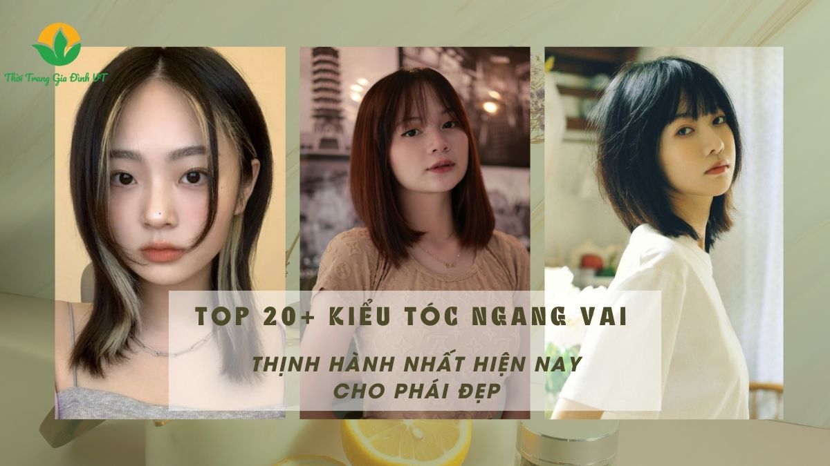 Tóc ngang vai nữ