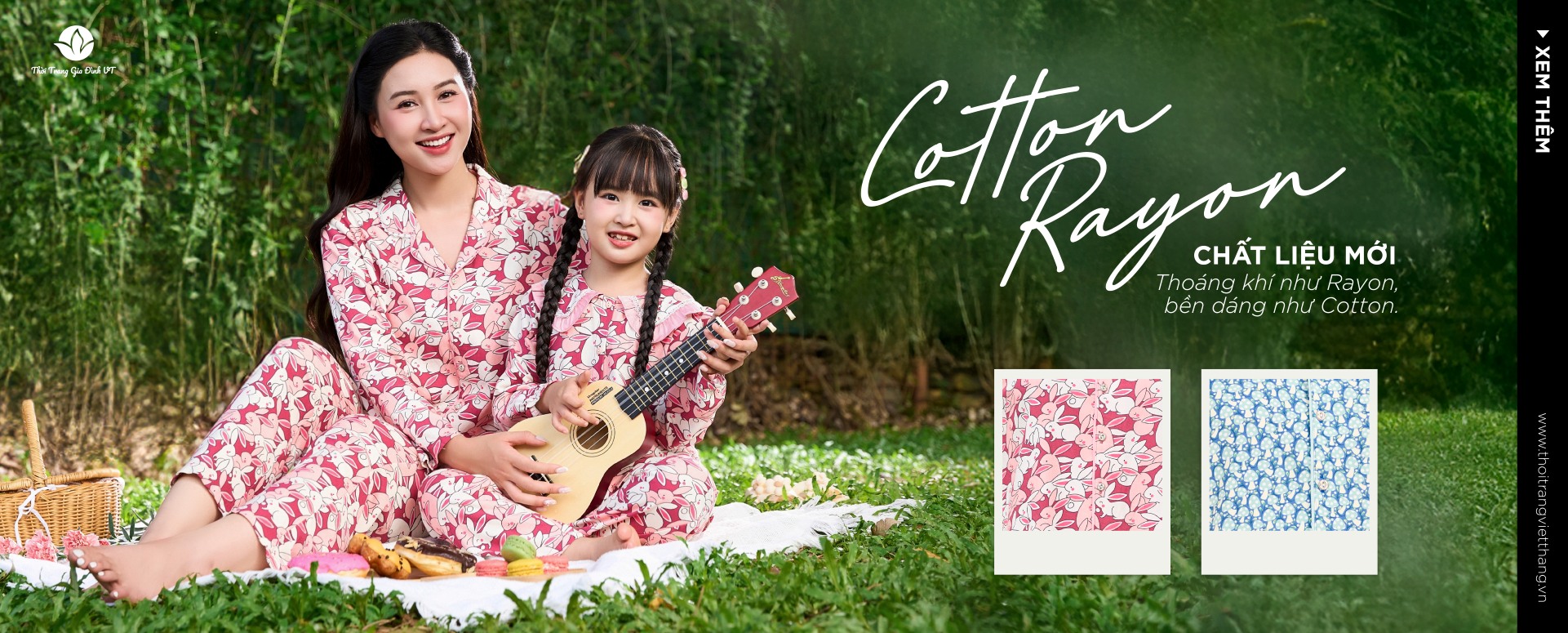 Chất liệu Cotton Rayon