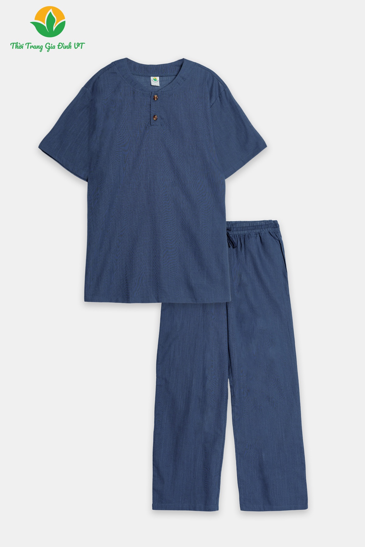 B48.2411.Bộ M QDACT Linen màu - M - Navy