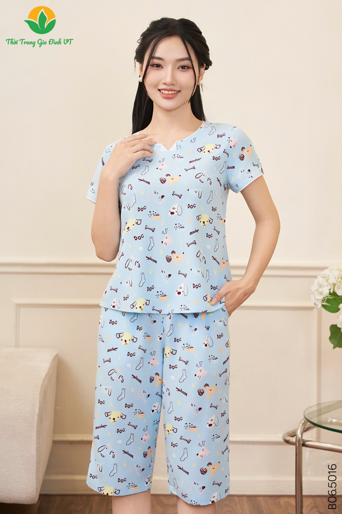 B06.5106.Bộ W QLACT RH phối đáp bổ gập - M - Thiên thanh