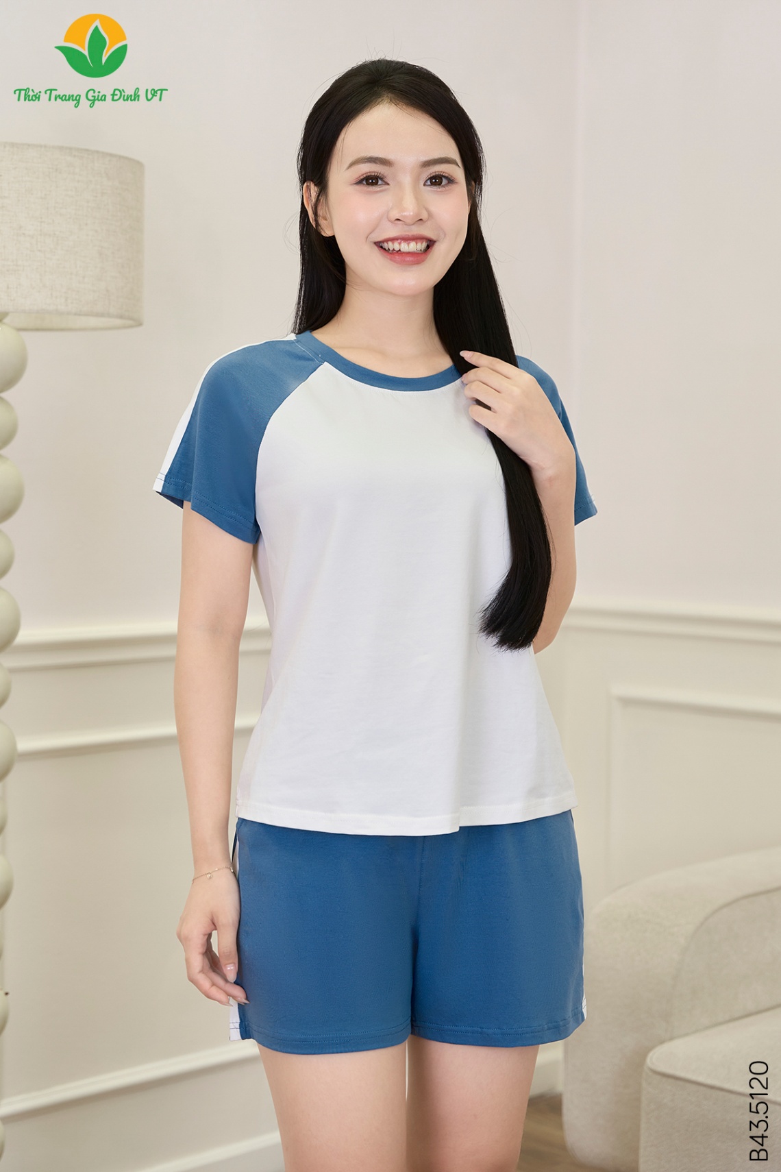 B43.5120.Bộ W QĐACT DM - M - Xanh