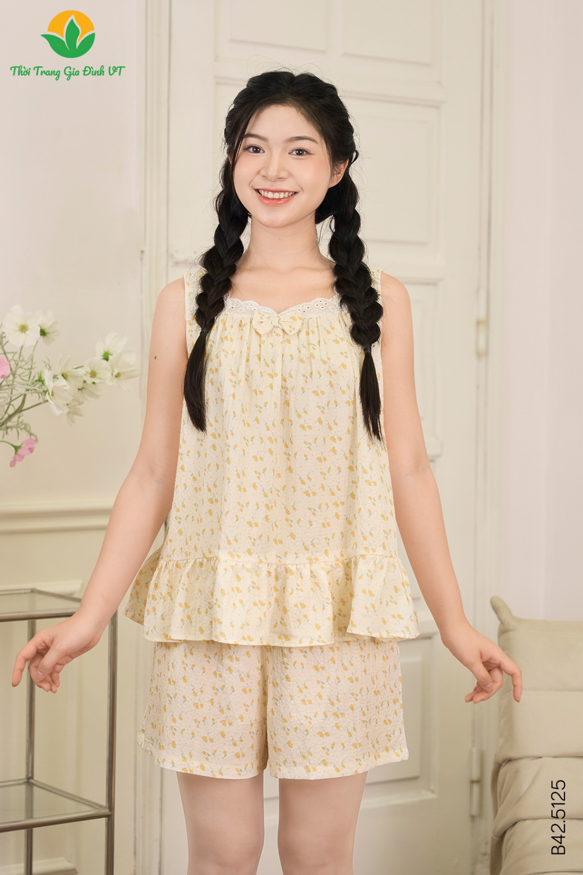 B42.5125.Bộ W QĐASN PH - S - Vàng Nhạt