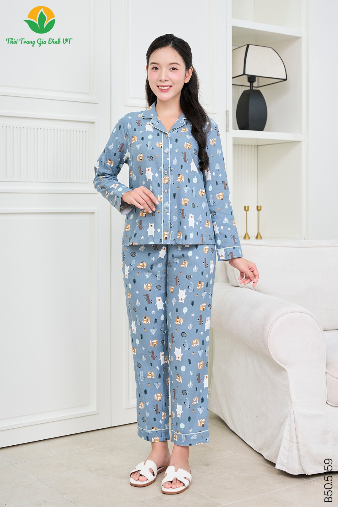 B50.5159.Bộ W QDADT CR - M - Xám