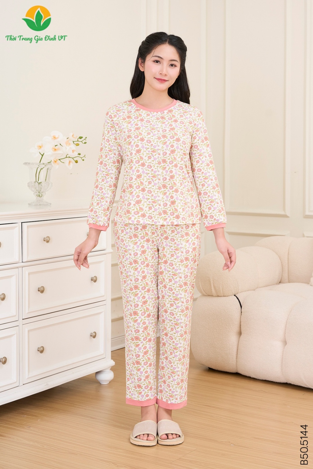 B50.5144NU.Bộ W QDADT DH - M - Trắng