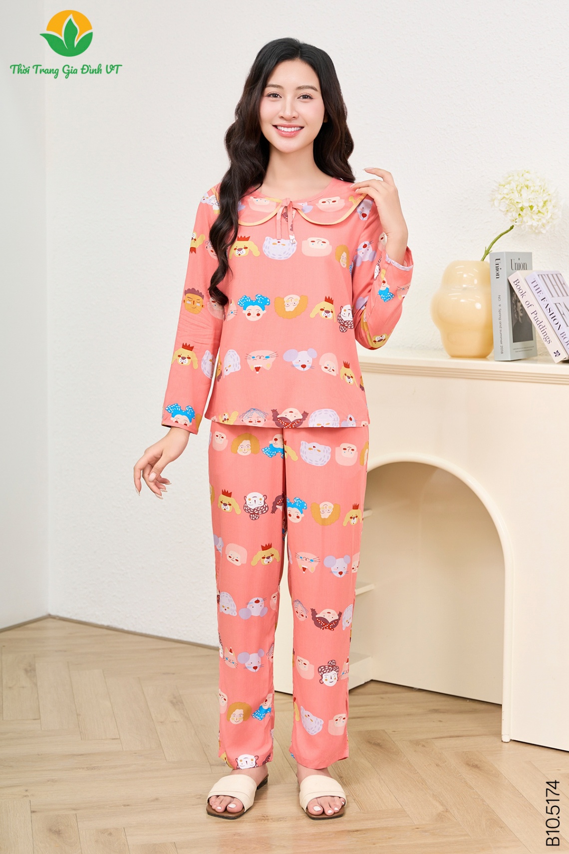 B10.5174.Bộ W QDADT RH - M - Dâu đậm