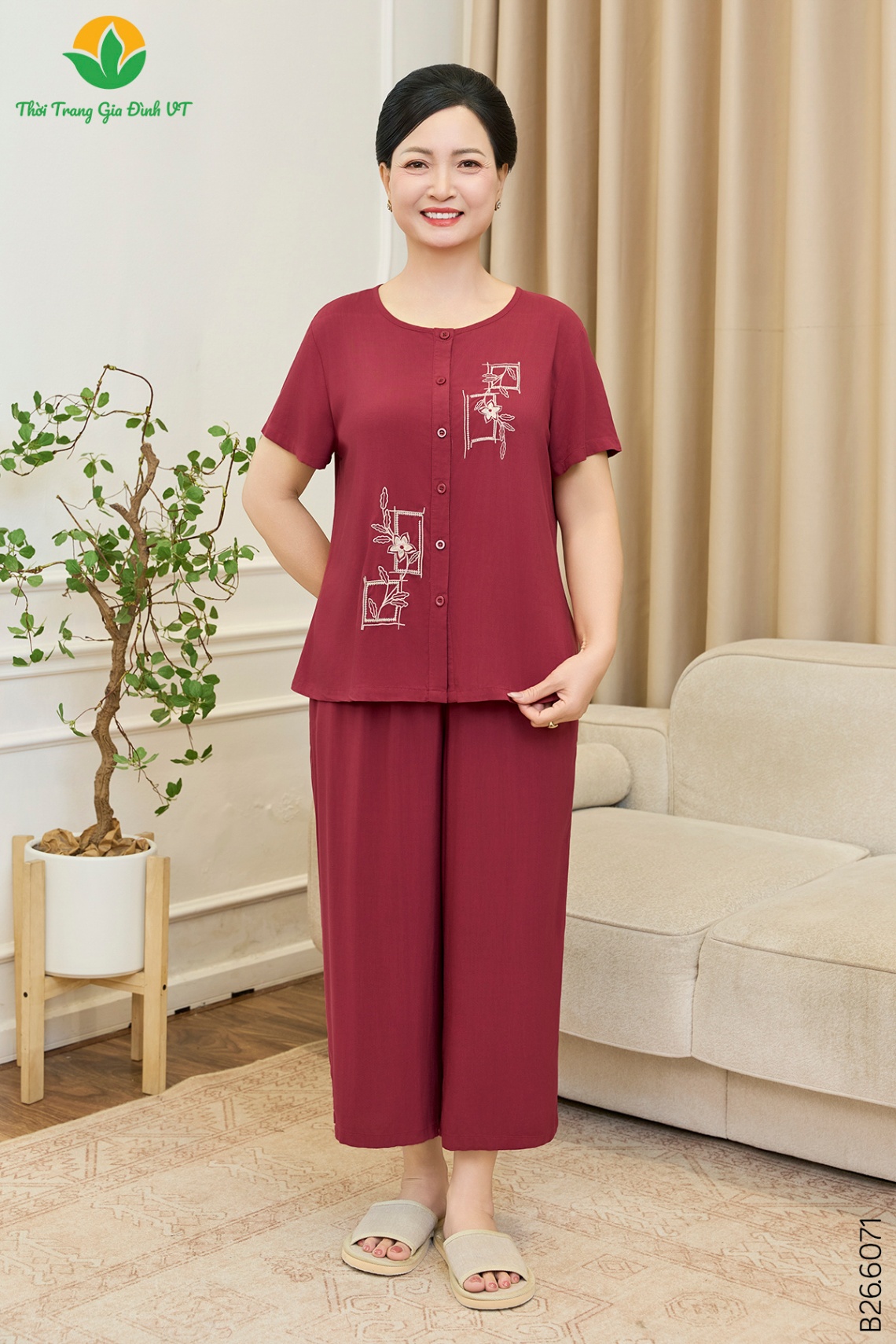 B26.6071. Bộ W QLACT RM - M - Đỏ gạch