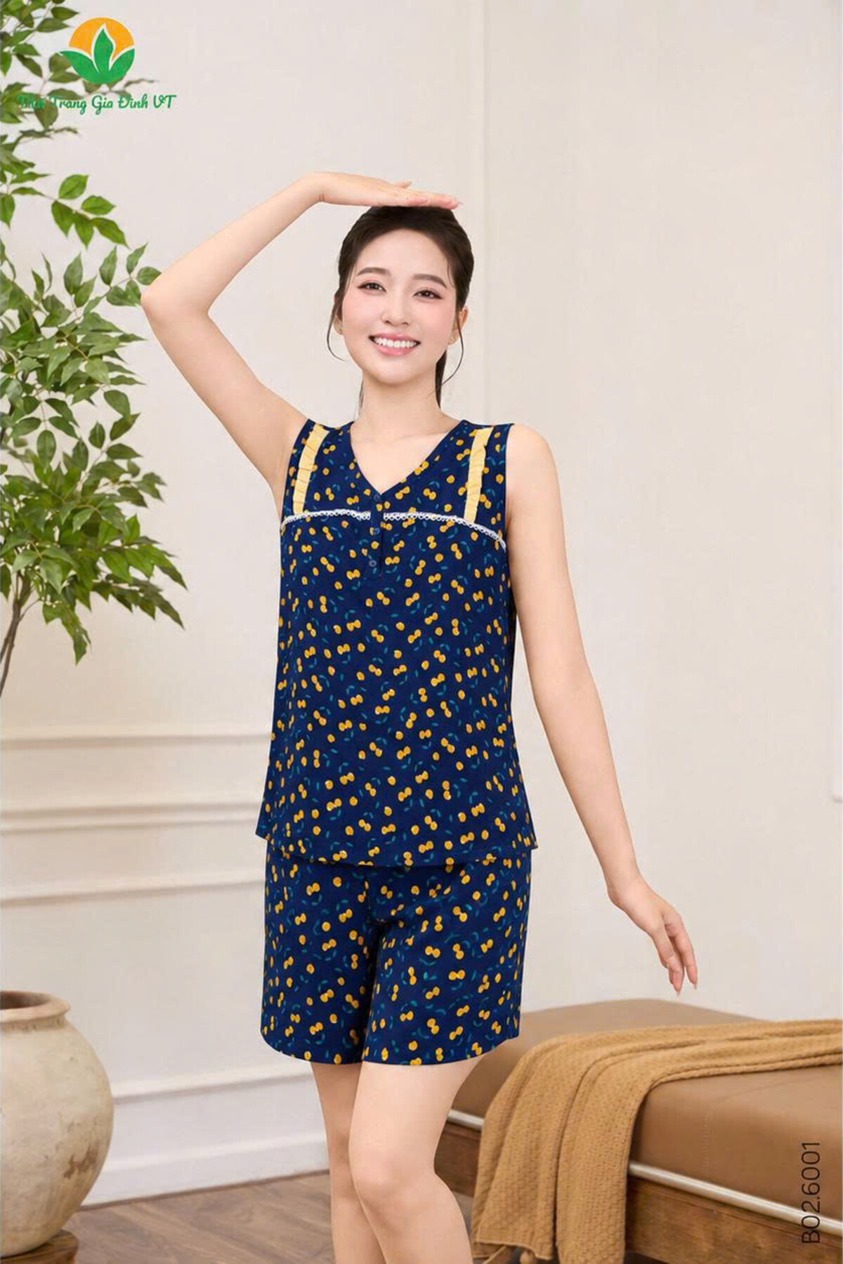 B02.6062. Bộ W QĐASN RH - M - Xanh Than
