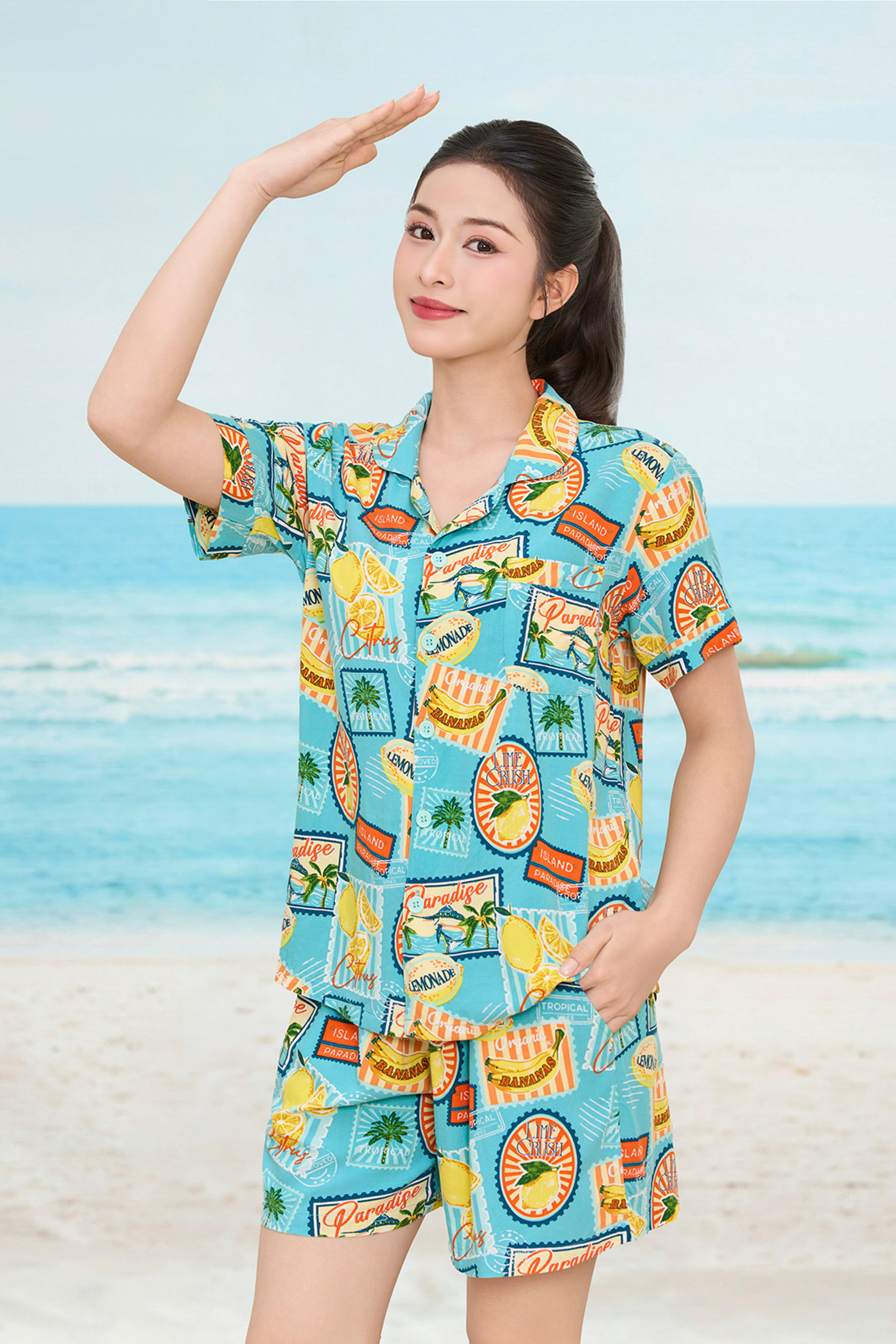 B03.6011.Bộ W QĐACT RH - S - Xanh mint