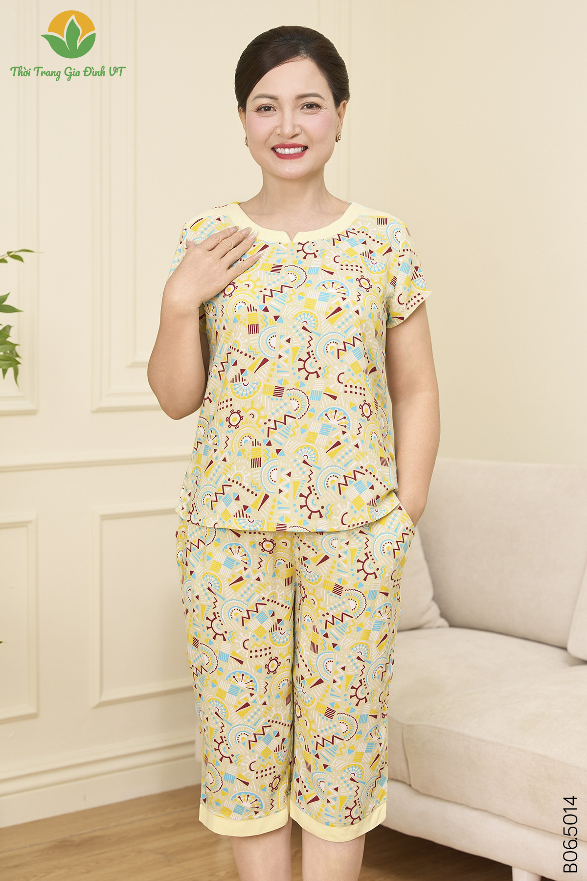 B06.6014.Bộ W QLACT RH - XL - Vàng