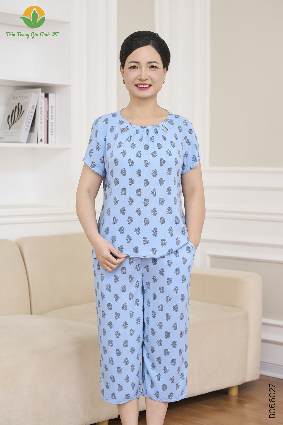 B06.6027.Bộ W QLACT RH - XL - Xanh biển