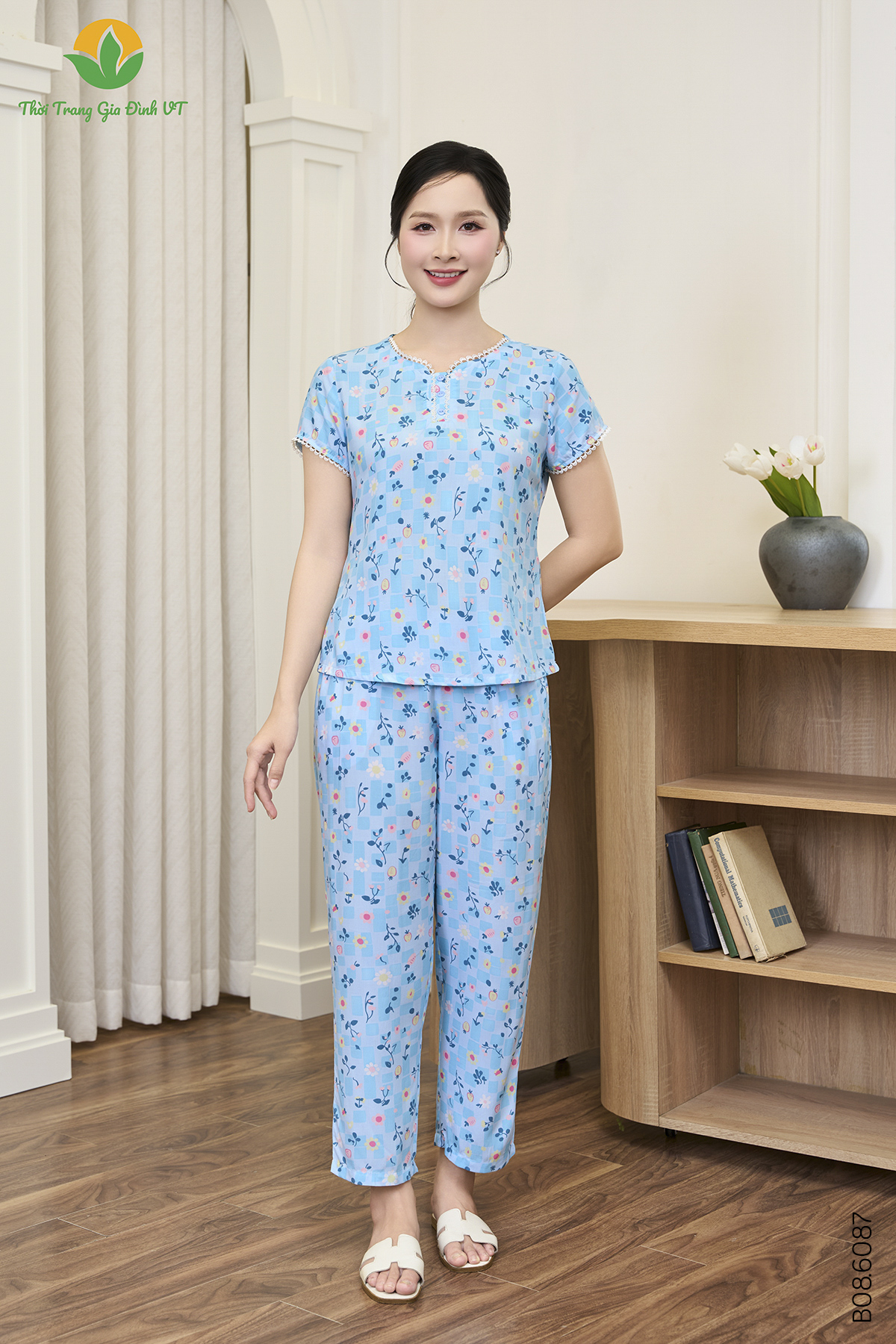 B08.6087.Bộ W QDACT RH - M - Xanh biển