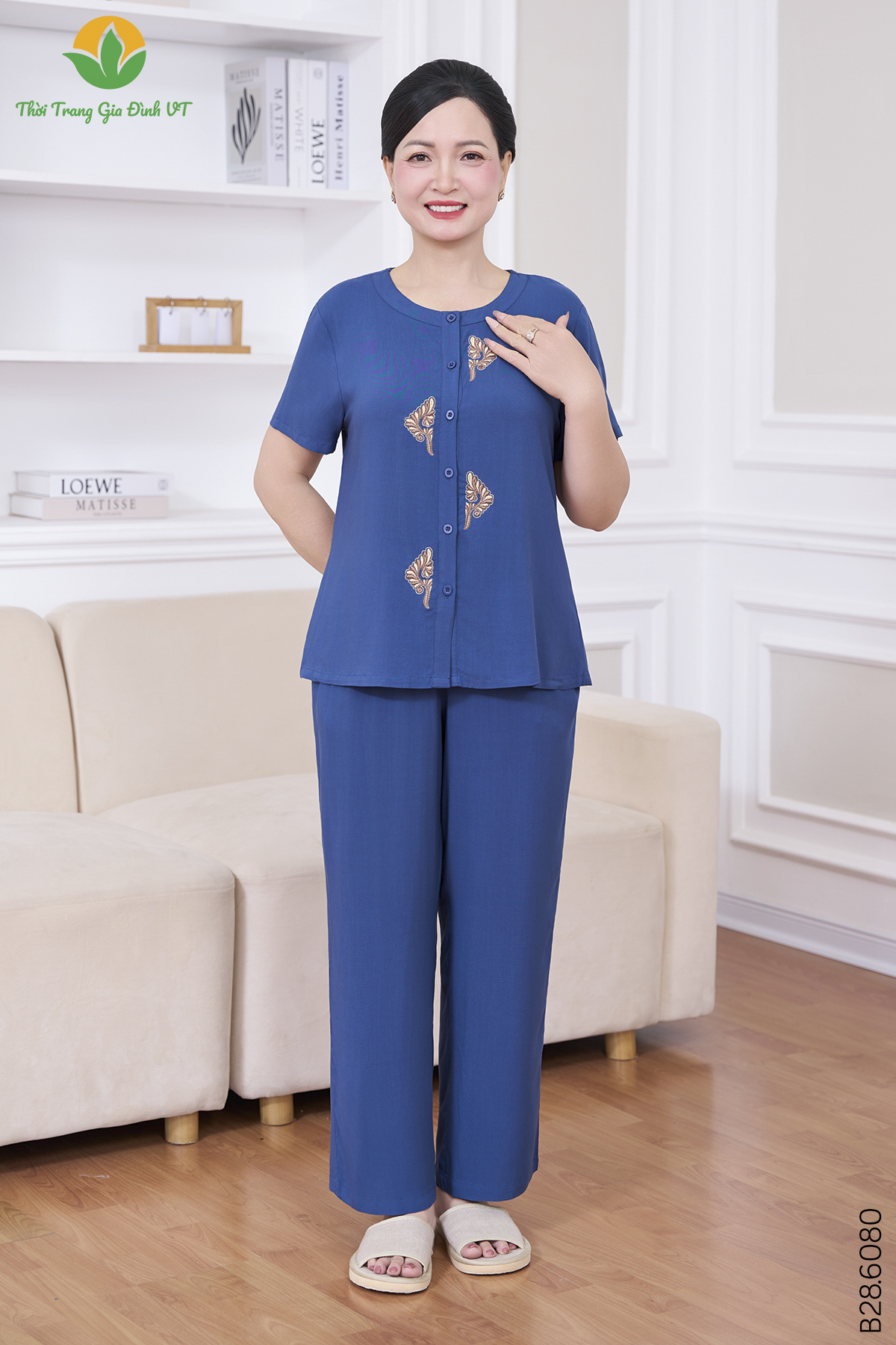 ĐỒ BỘ TRUNG NIÊN MẶC NHÀ CAO CẤP SANG TRỌNG