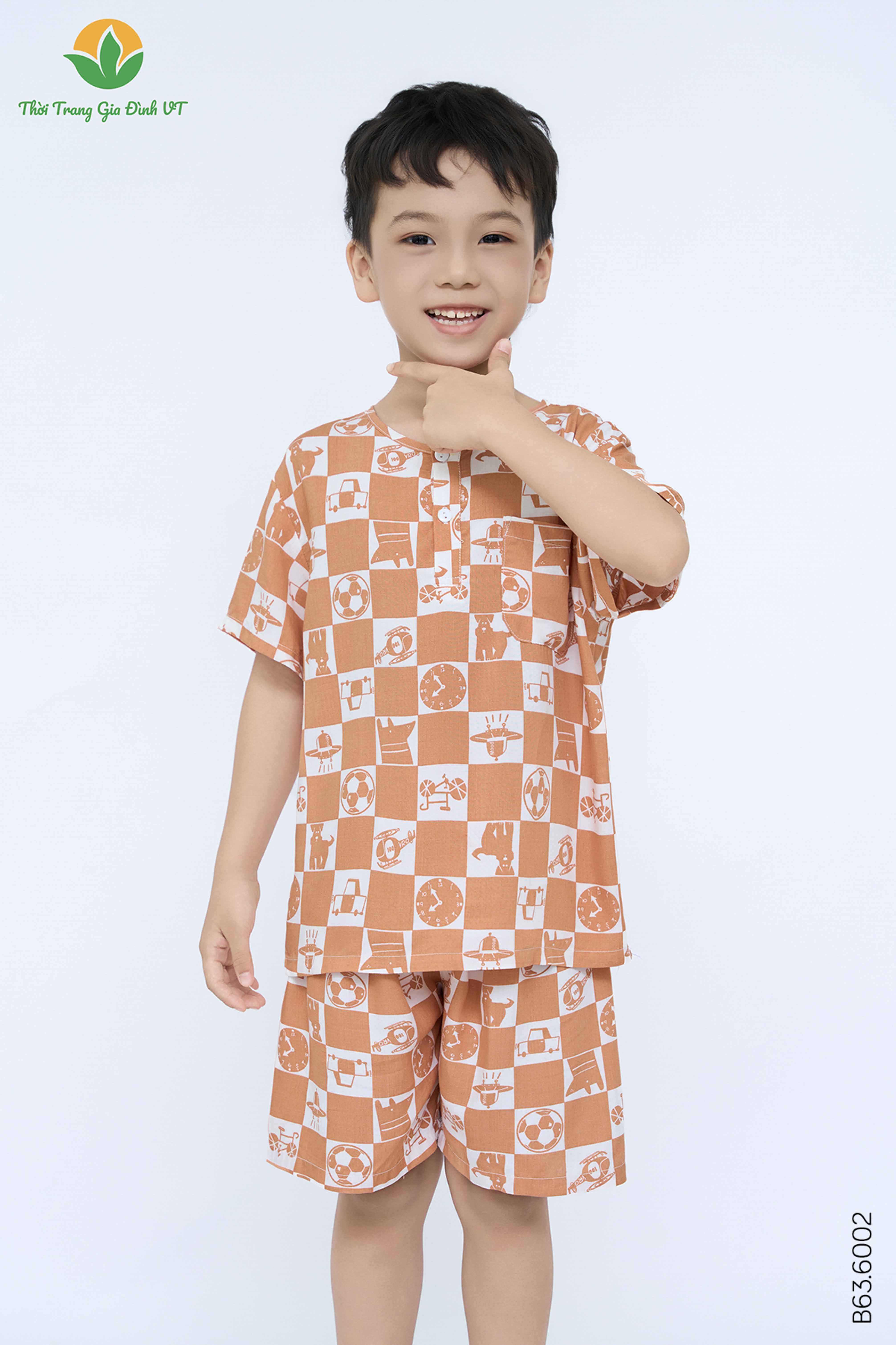 B63.6002. Bộ B QĐACT RH - 2-3 - Nâu