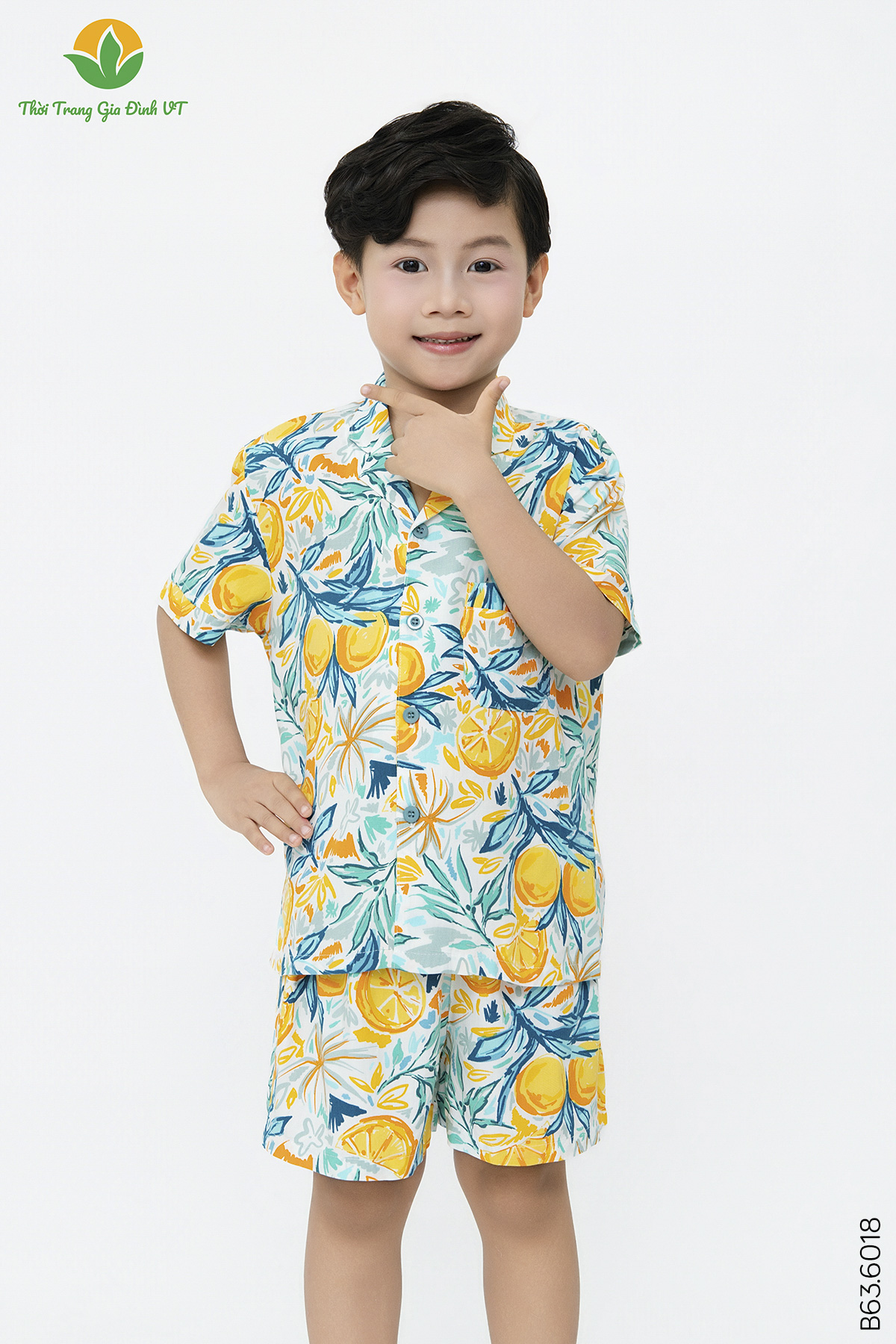 B63.6018.Bộ K QĐACT RH - 2-3 - Xanh cam