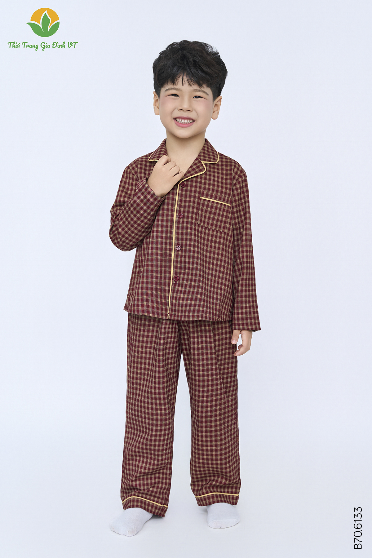 B70.6133.Bộ B QDADT KK - 2-3 - Nâu