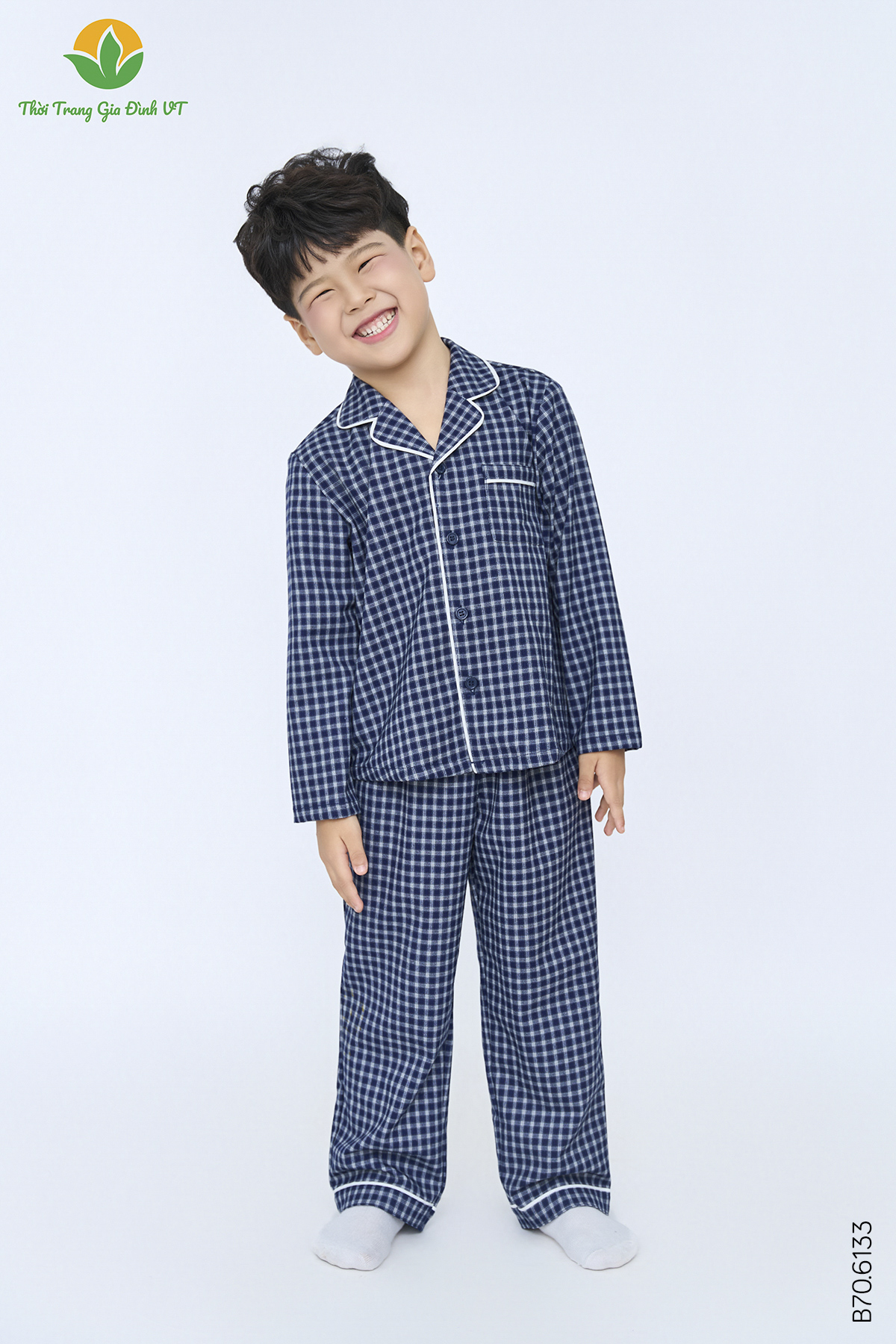 B70.6133.Bộ B QDADT KK - 2-3 - Xanh Than