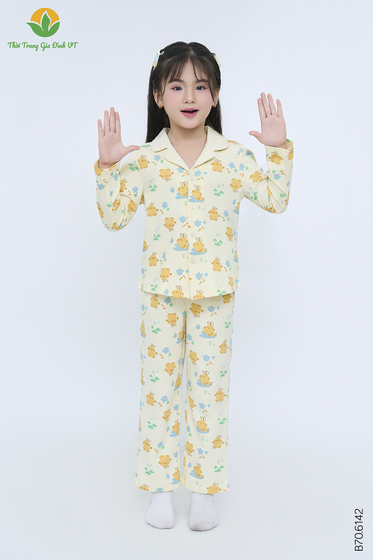 B70.6142. Bộ G QDADT DH - 2-3 - Vàng Nhạt