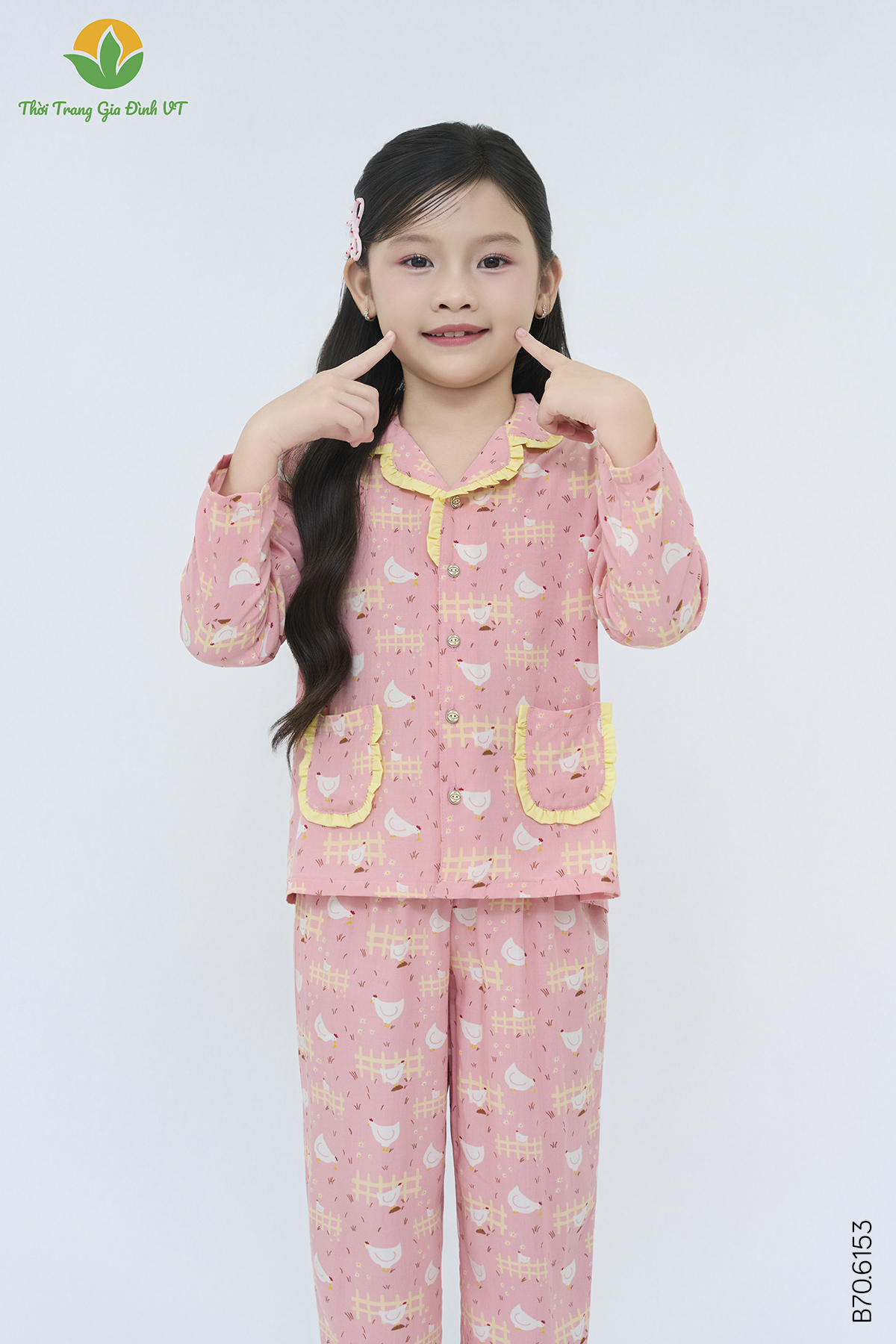 B70.6153. Bộ G QDADT RH - 8-9 - Hồng đậm