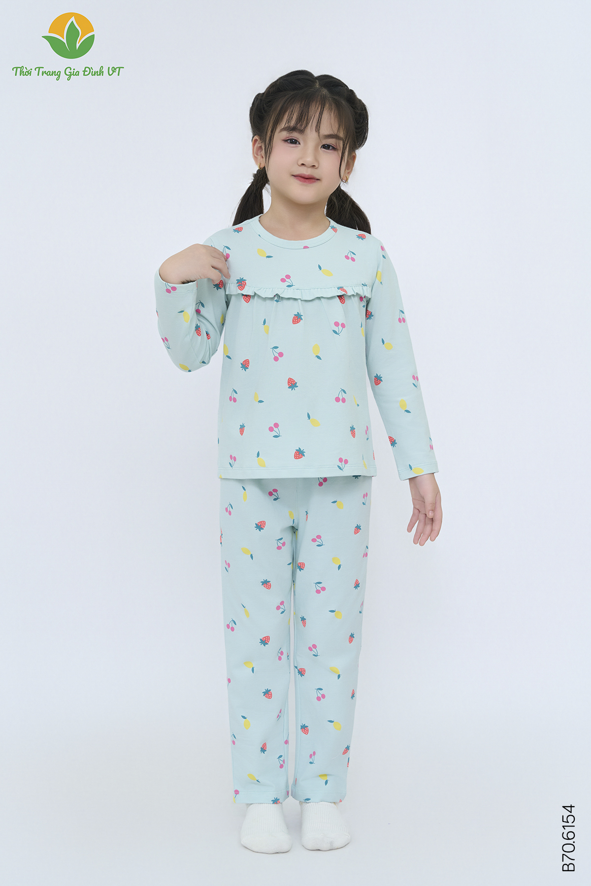 B70.6154.Bộ G QDADT DH - 2-3 - Xanh Ngọc