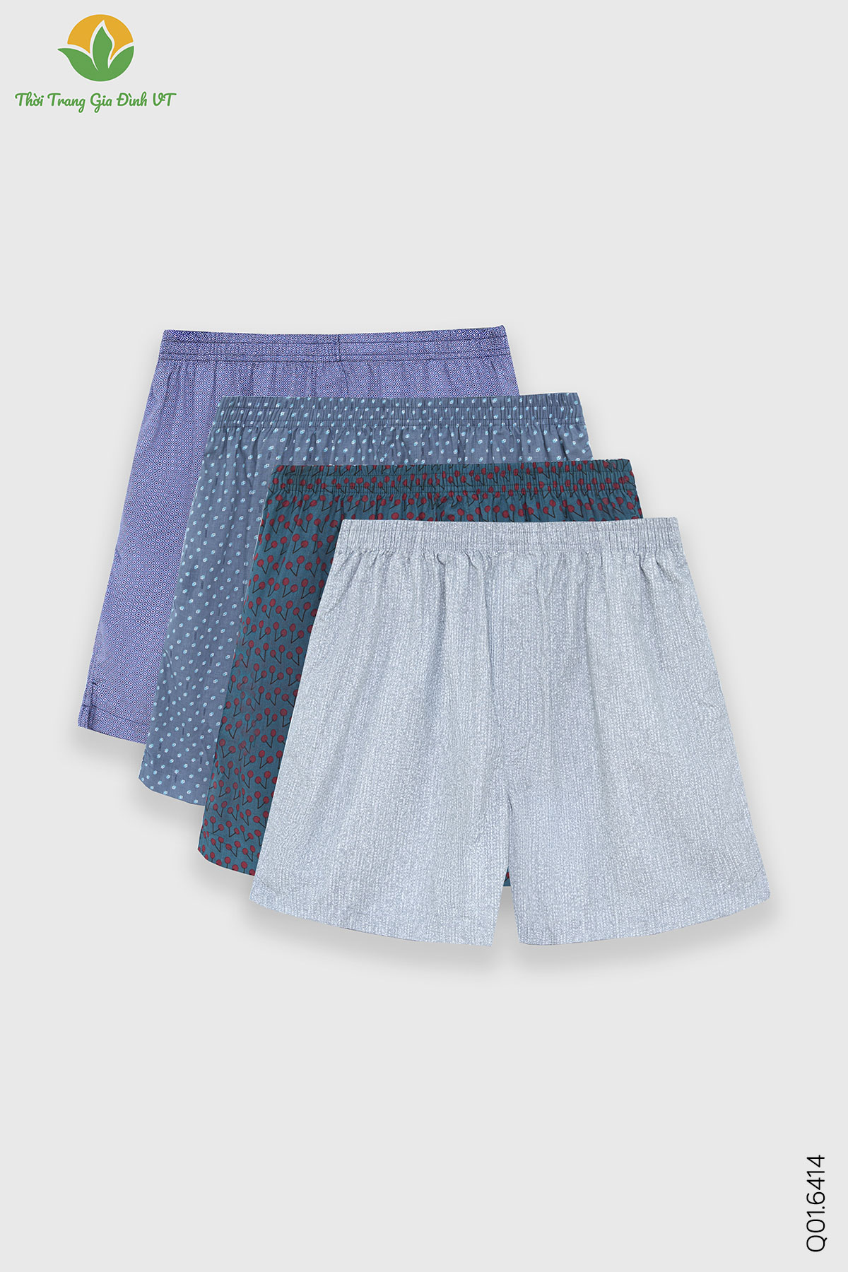 Q01.6414. Quần đùi cotton nam