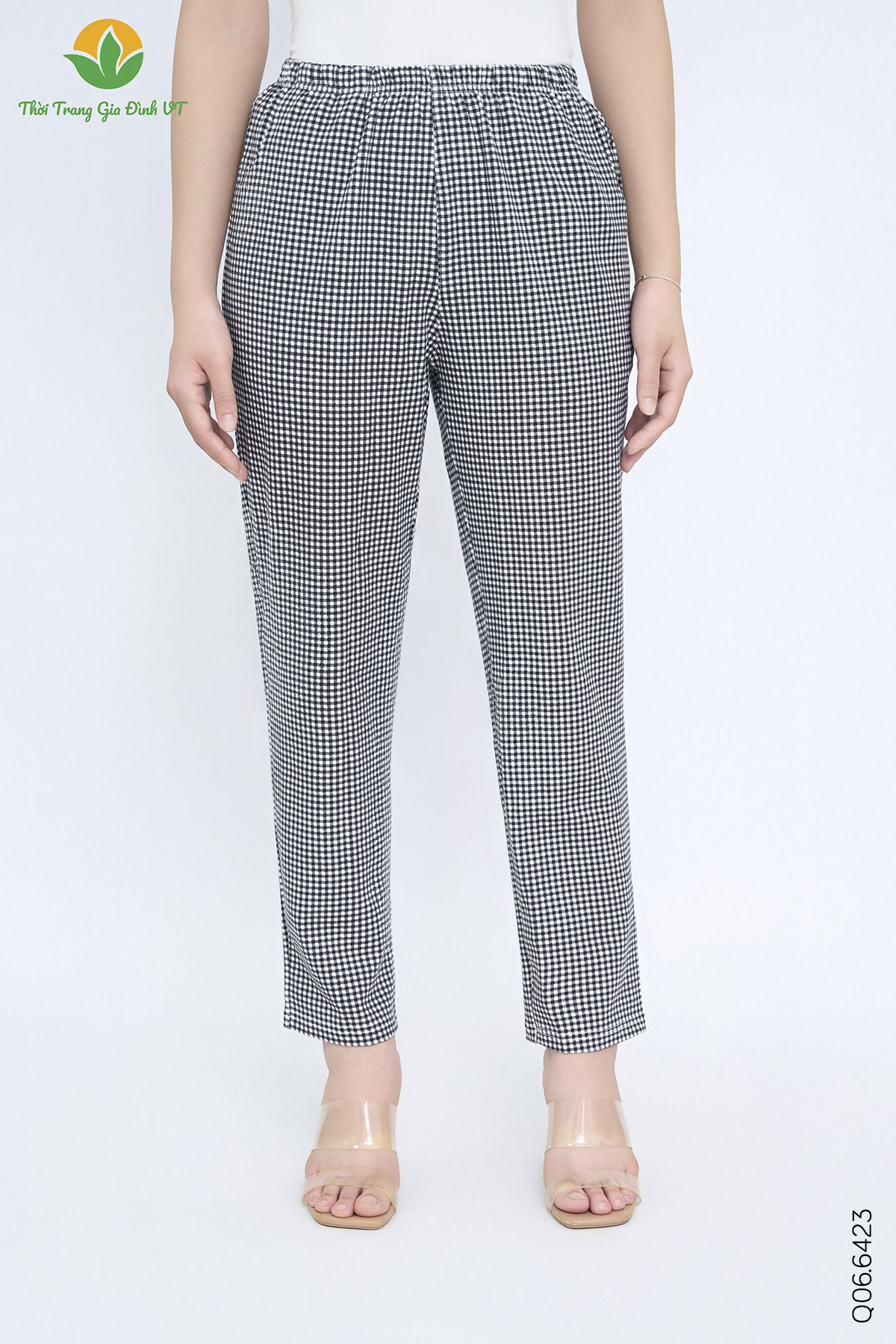 Q06.6423.Quần dài W DM - XL - Caro nhỏ