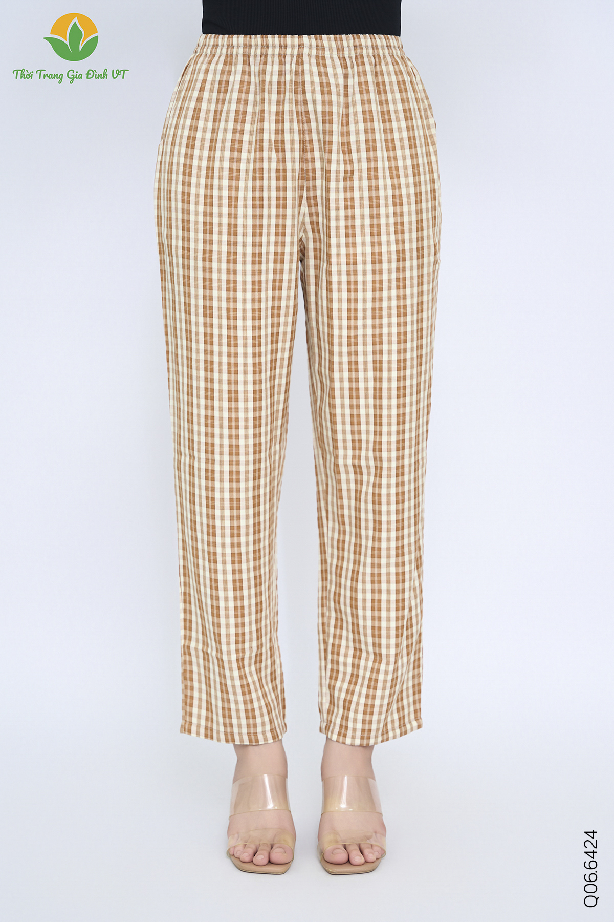 Q06.6424.Quần dài W TK - 2XL - Nâu