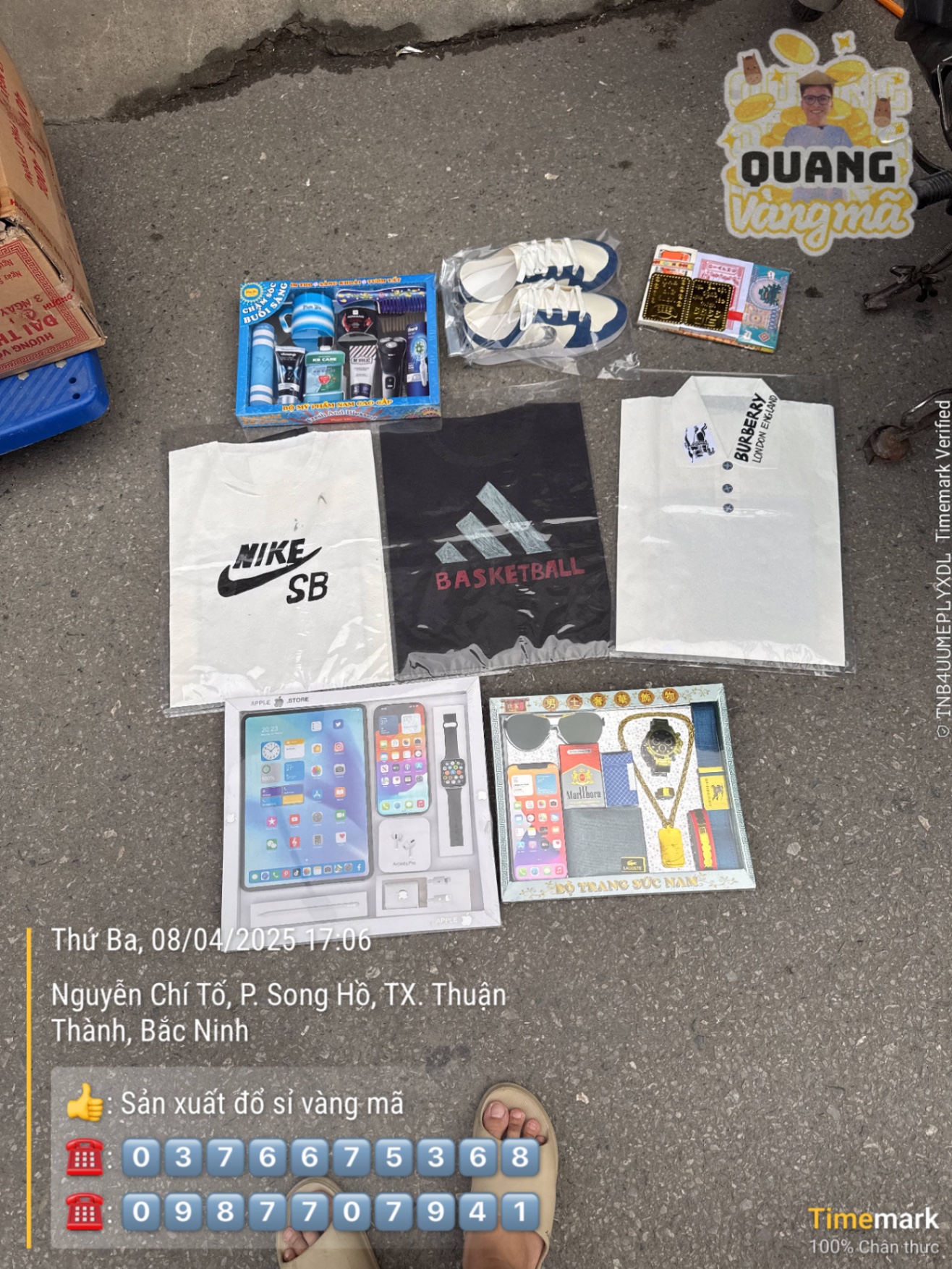 Set nam trẻ nike burrberri adidas