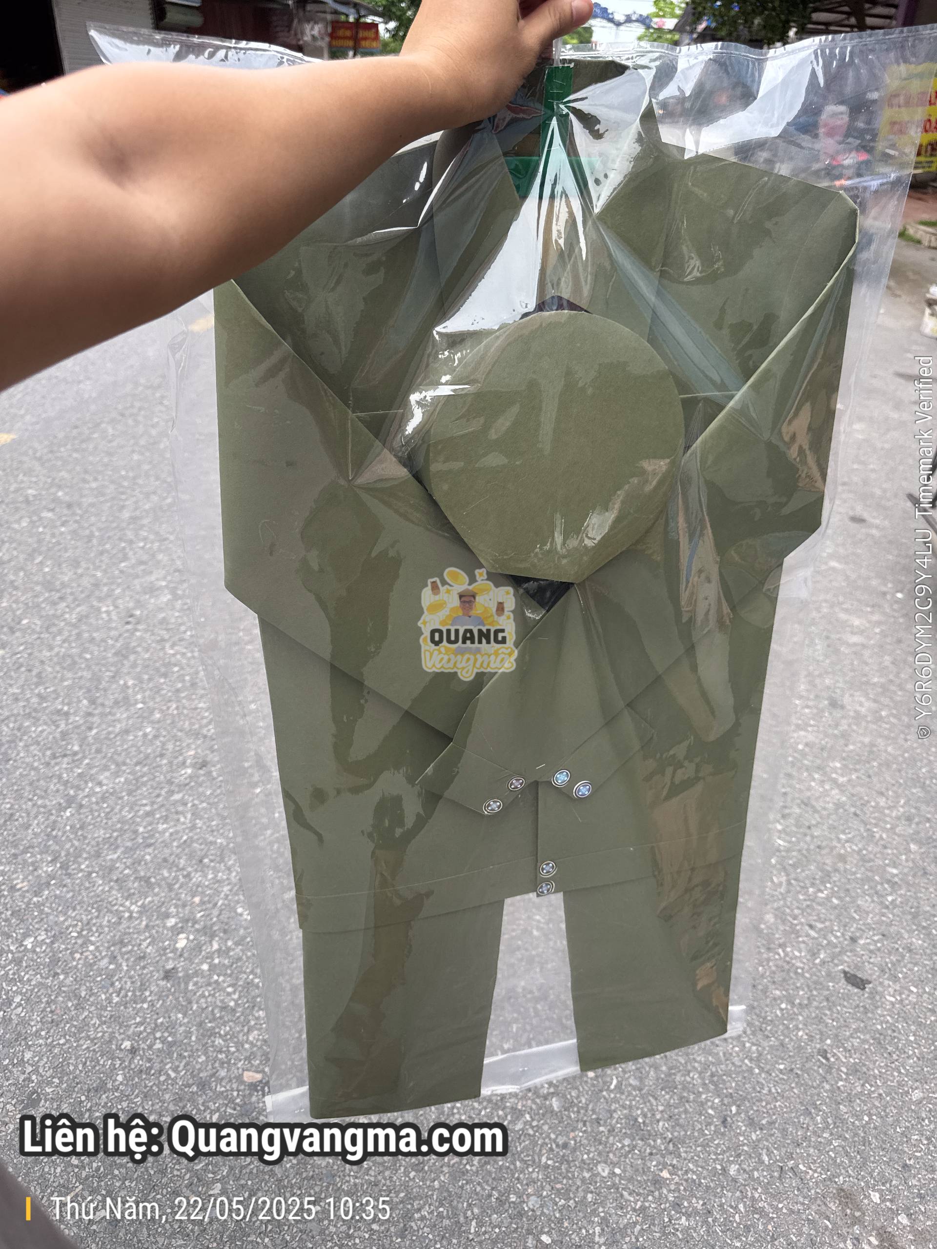 Áo bảo vệ mũ bảo vệ