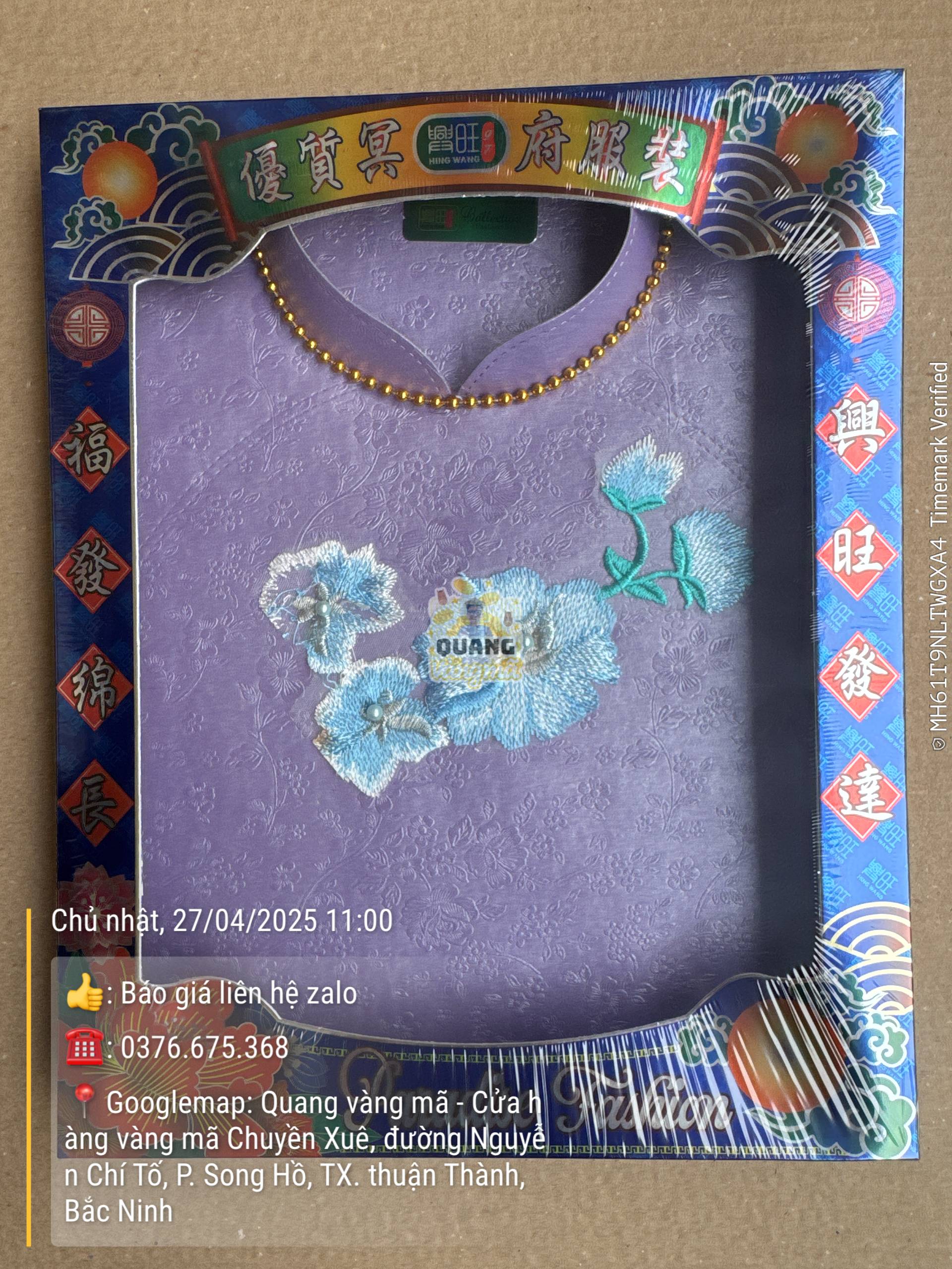 Áo dài hoa 1 thùng 30 hộp