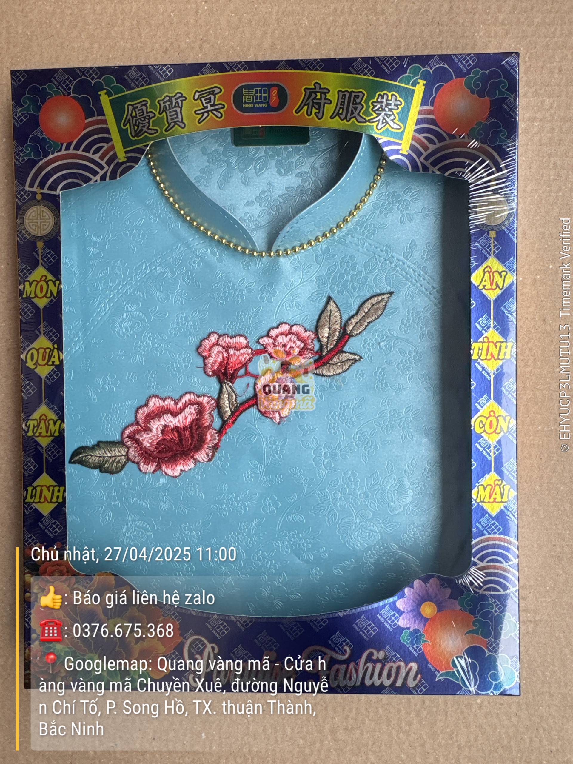 Áo dài hoa 1 thùng 30 hộp