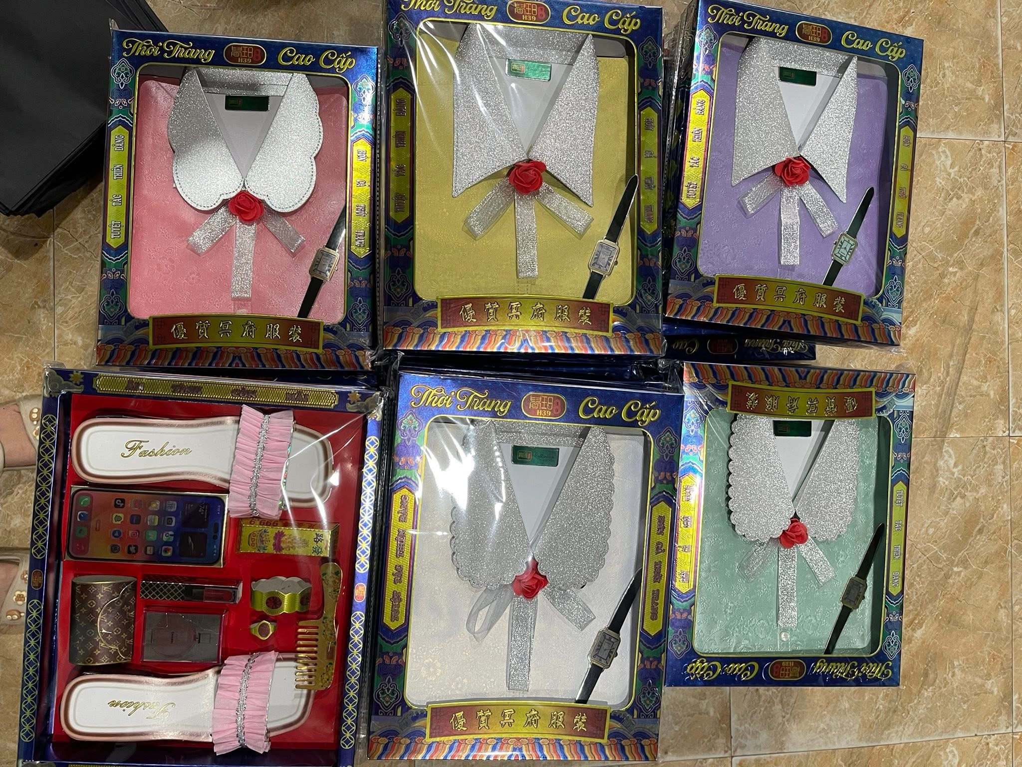 Áo hộp áo túi đủ